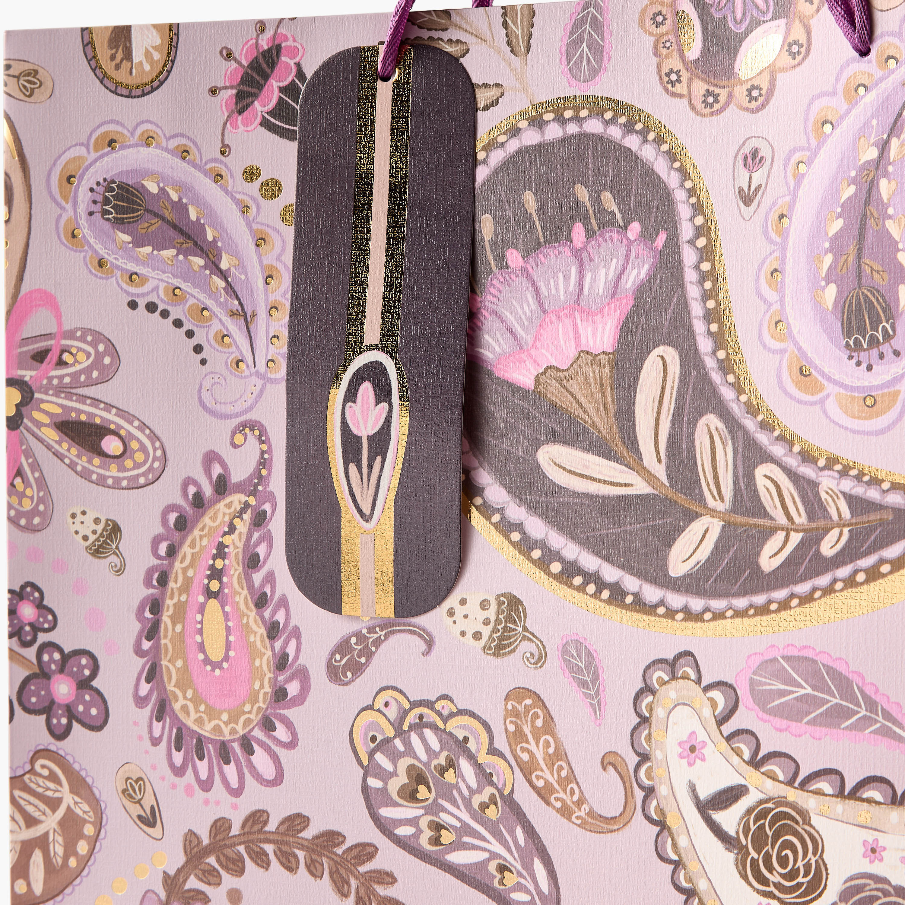 شنطة هدايا بمقابض وطبعات من فايندز - 23x10x18 سم-household-giftingaccessories-giftings-image-3