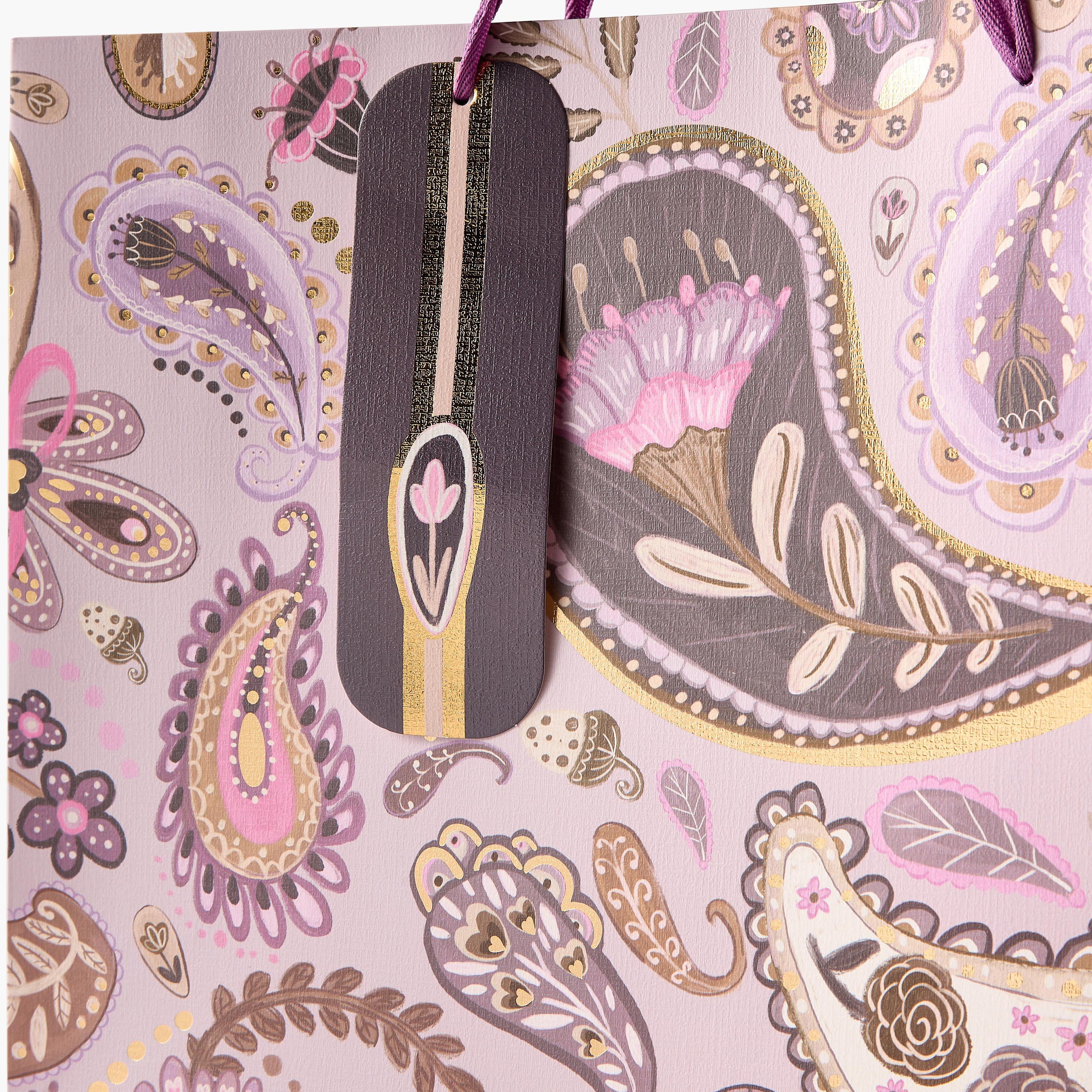 شنطة هدايا بمقابض وطبعات من فايندز - 42x12x31 سم-household-giftingaccessories-giftings-image-3
