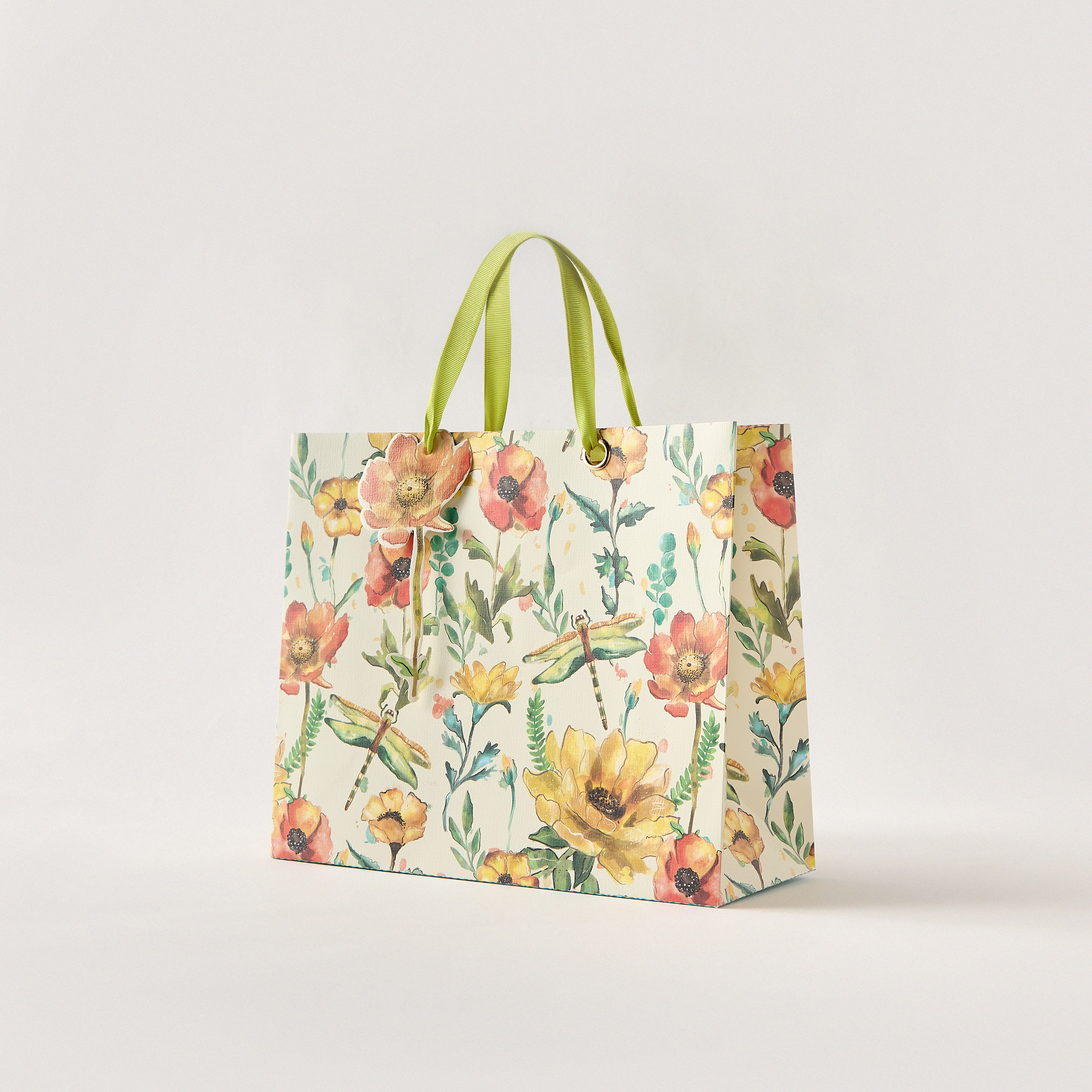 شنطة هدايا بمقابض وطبعات من فايندز - 31x12x26 سم-household-giftingaccessories-giftings-image-2
