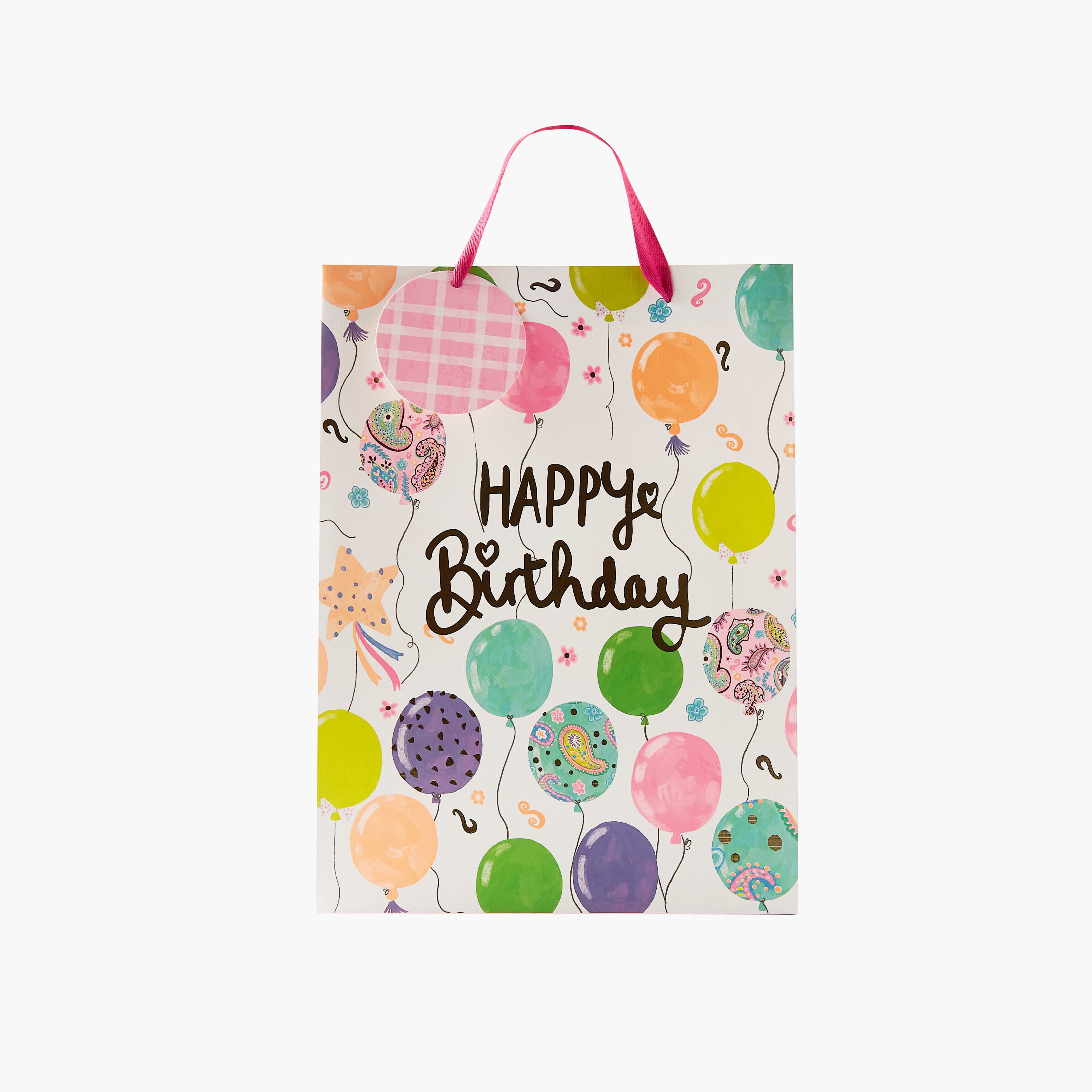 شنطة هدايا ورق بطبعات من فايندز - 31x12x42 سم-household-giftingaccessories-giftings-image-1