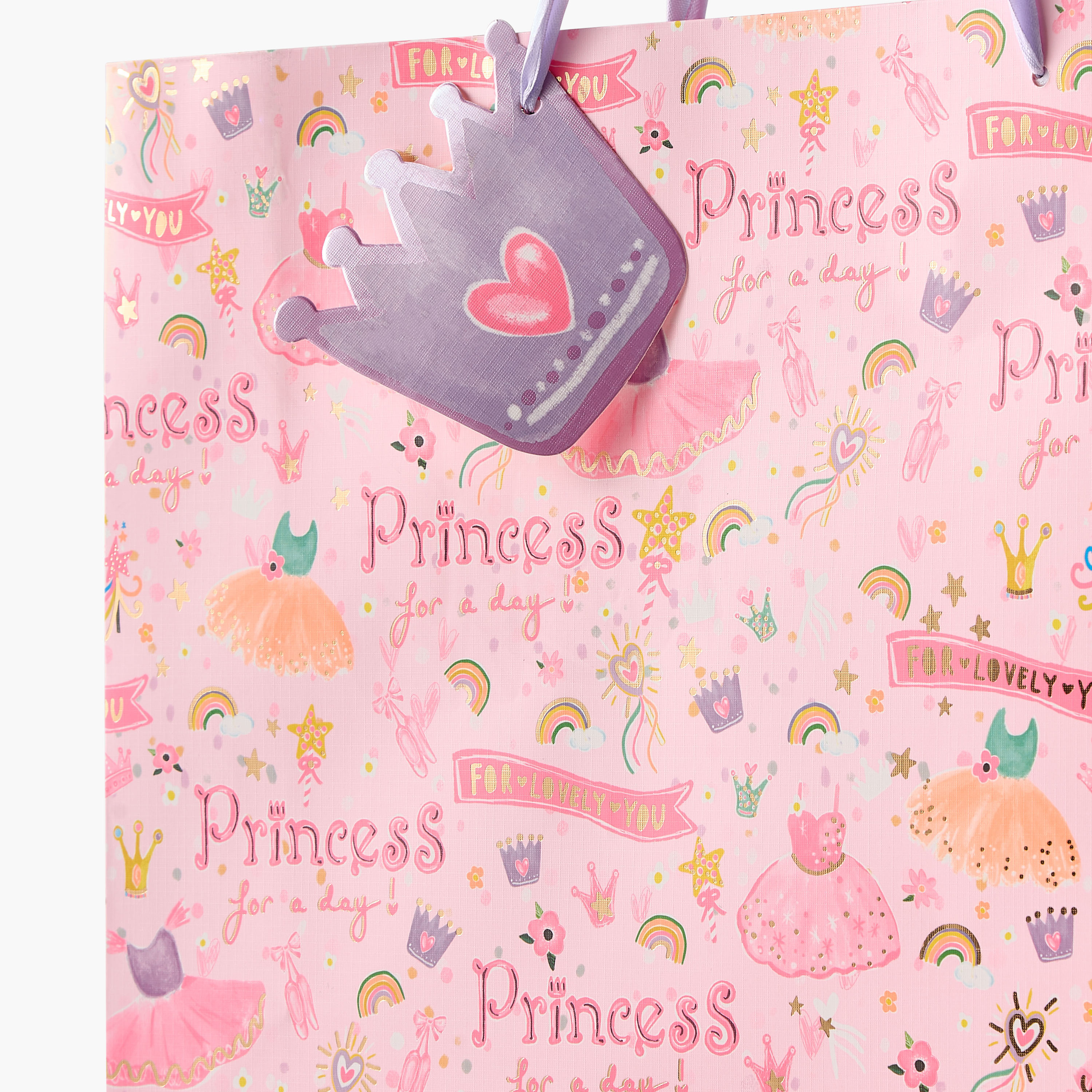 شنطة هدايا ورقية بطبعات من فايندز - 42x12x31 سم-household-giftingaccessories-giftings-image-3