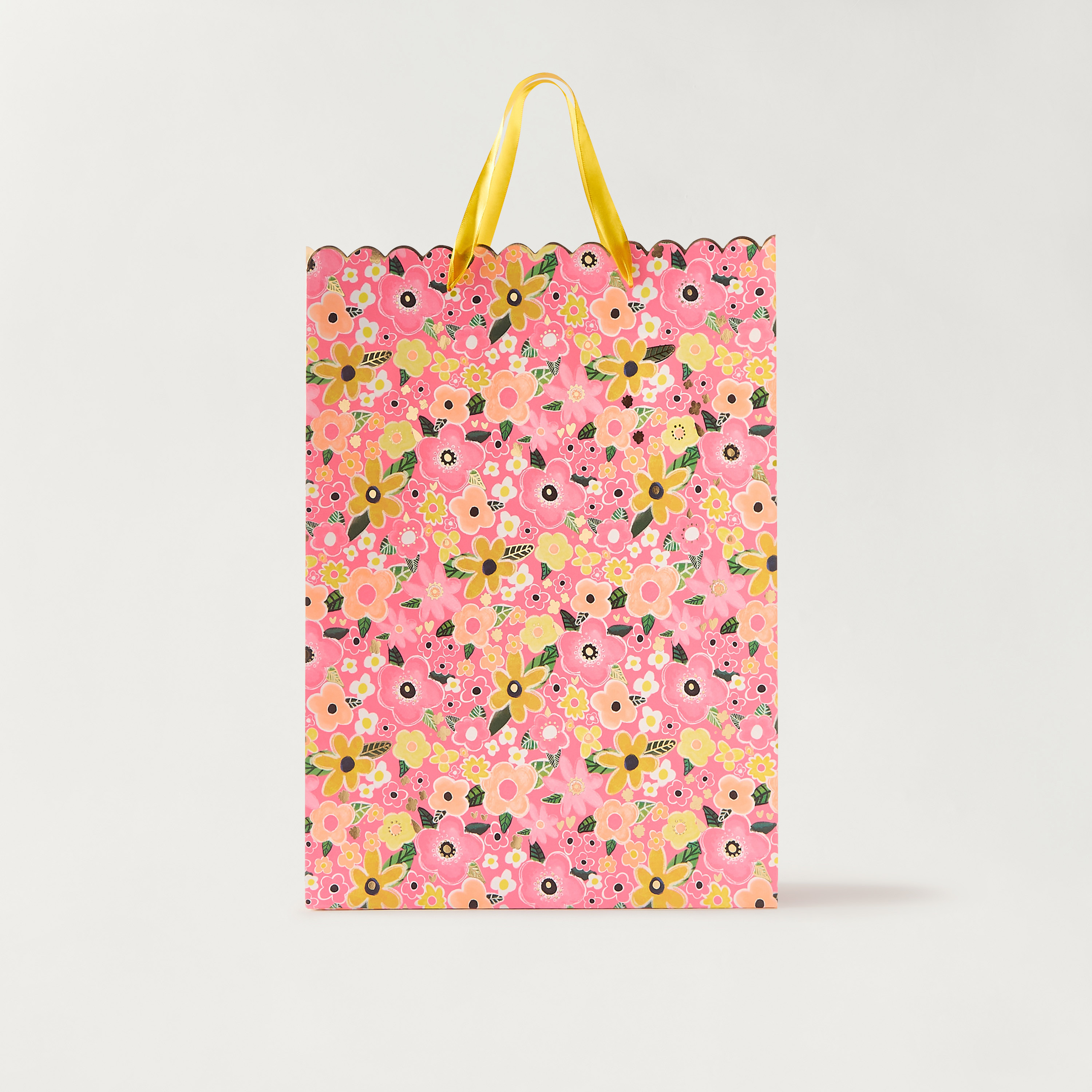 شنطة هدايا ورقية بطبعات من فايندز - 31x12x42 سم-household-giftingaccessories-giftings-image-1