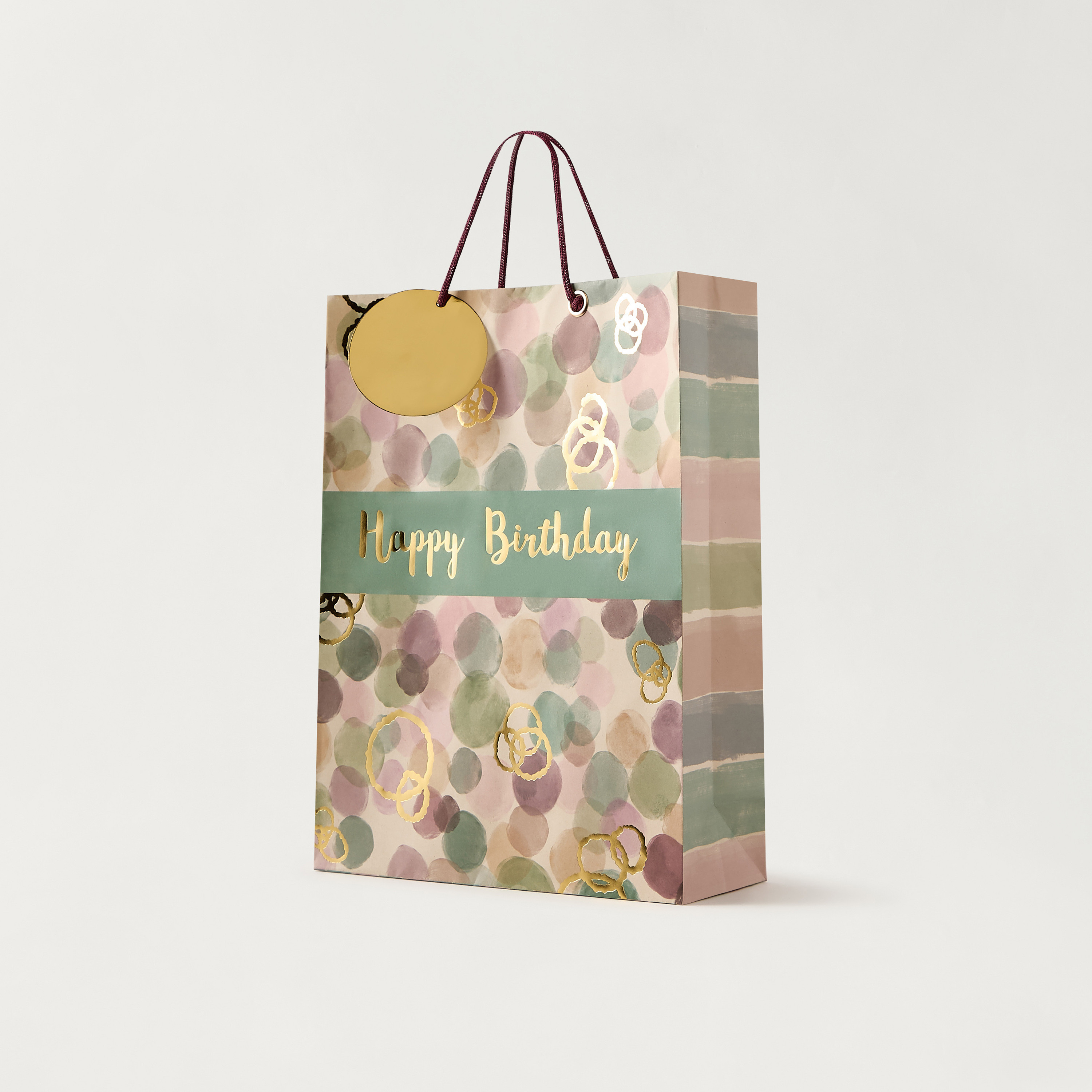 شنطة هدايا بمقابض وطبعات من فايندز - 26x12x32 سم-household-giftingaccessories-giftings-image-2