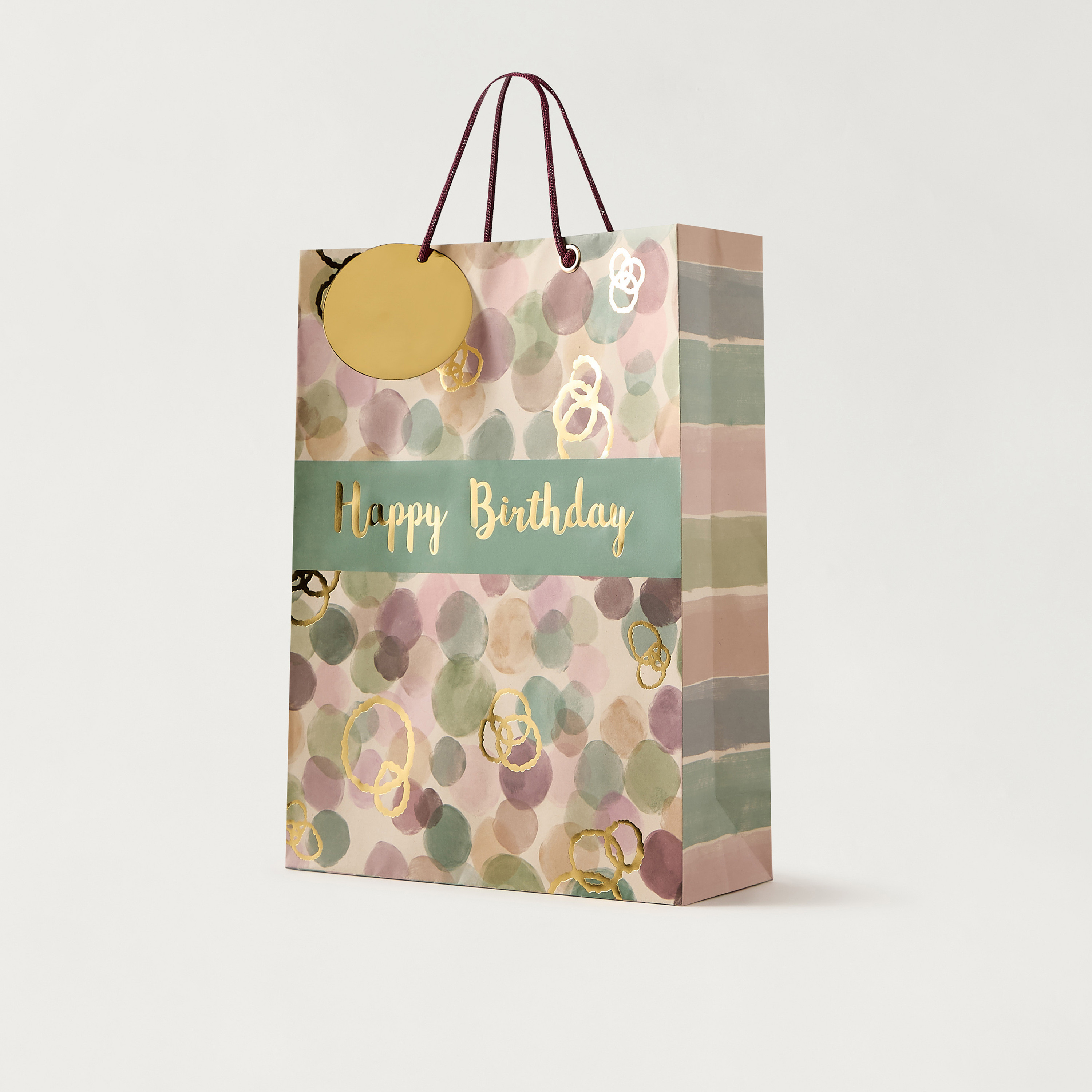 شنطة هدايا بمقابض وطبعات من فايندز - 31x12x42 سم-household-giftingaccessories-giftings-image-2