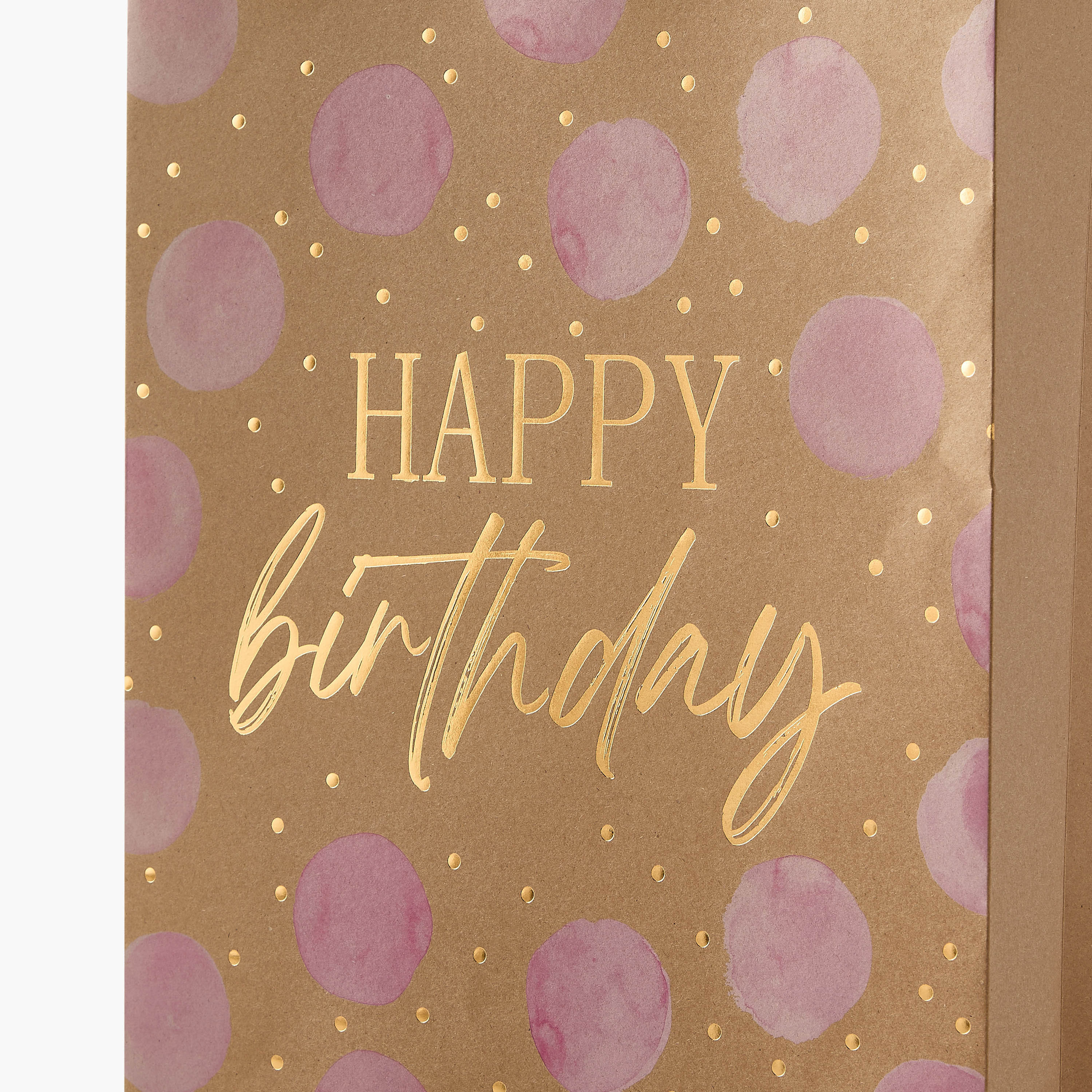 Findz Happy Birthday Print Paper Gift Bag - 31x12x42 cms-household-giftingaccessories-giftings-image-3