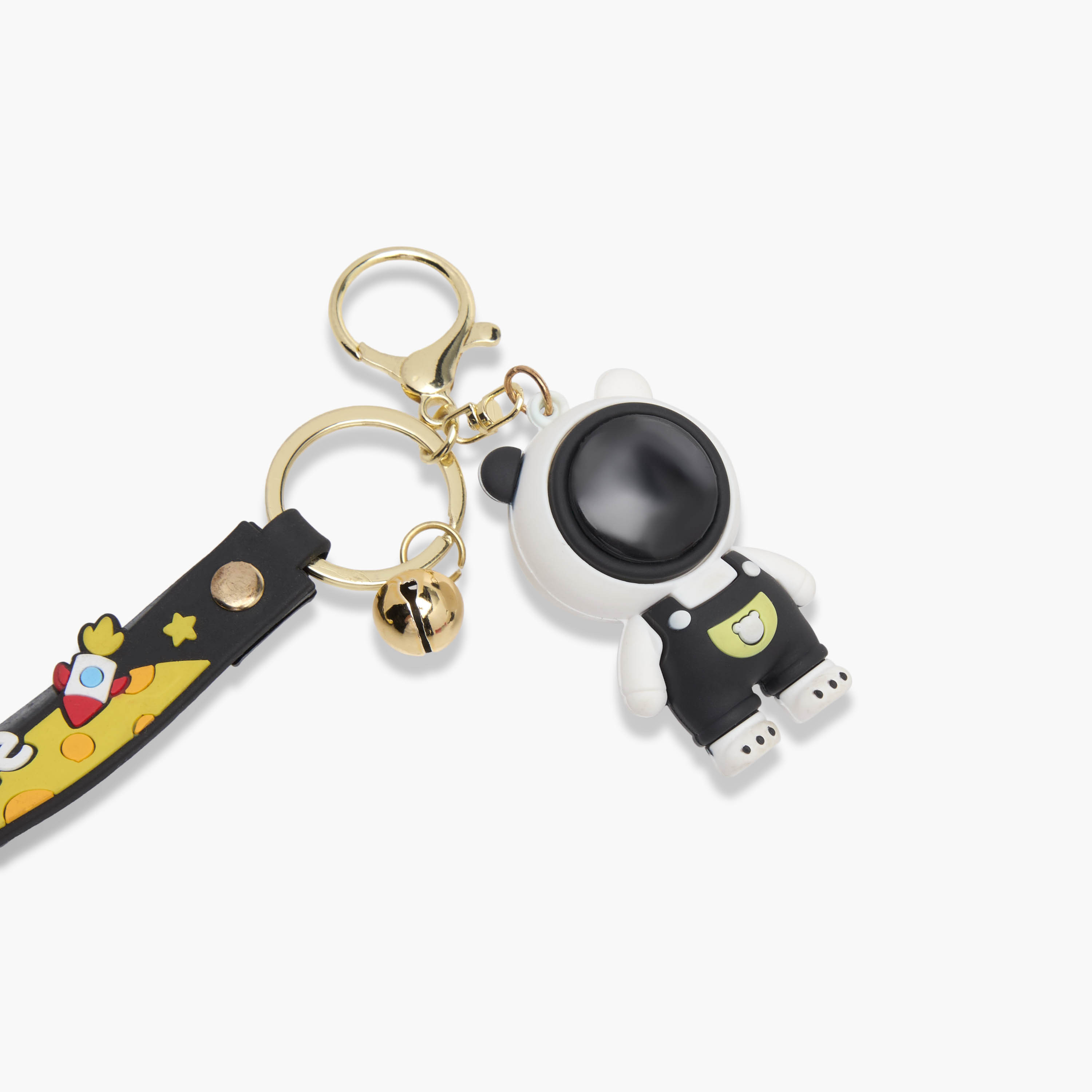 Syloon Astronaut Accent Keychain with Lobster Hook-girls-accessories-keyringsandbagcharms-image-3