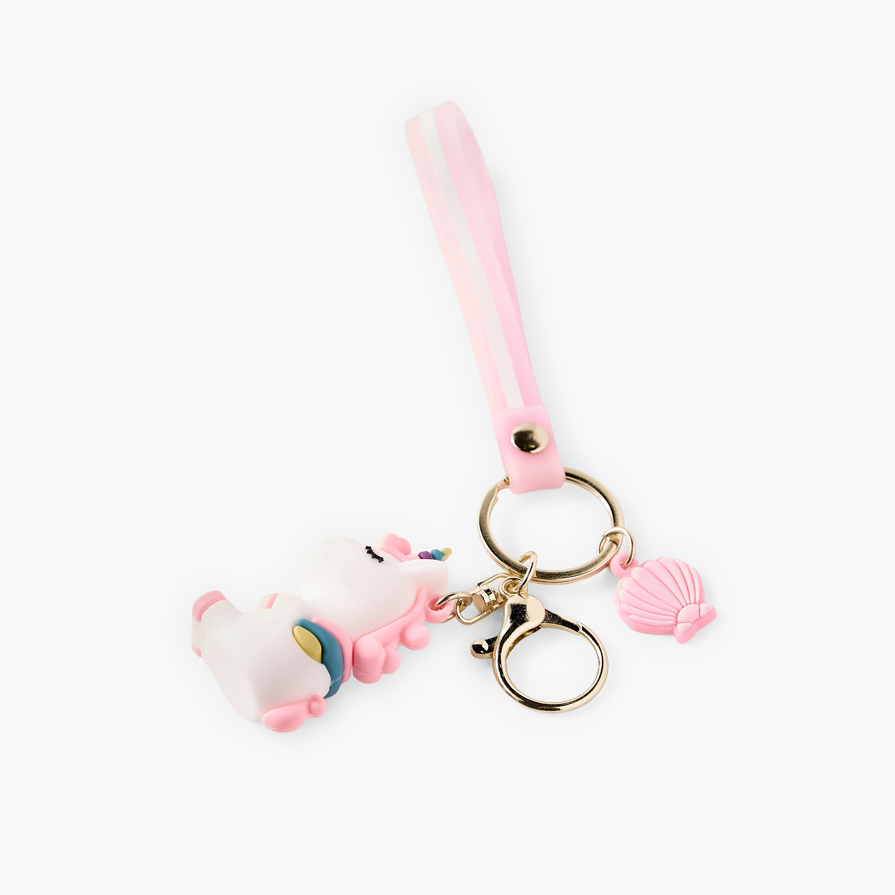 ميدالية يونيكورن بخطاف-girls-accessories-keyringsandbagcharms-image-2