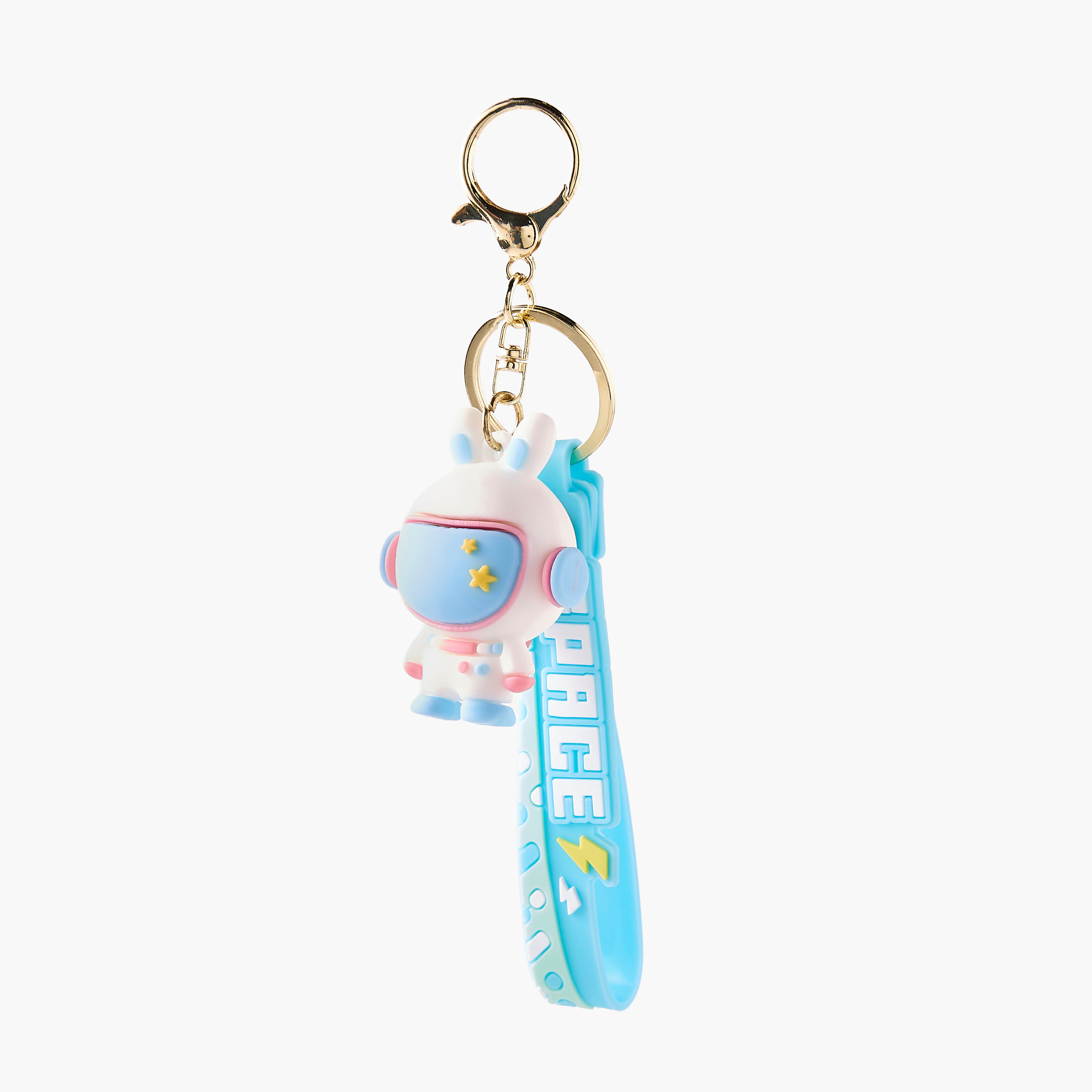 Astronaut Keyring with Lobster Hook-girls-accessories-keyringsandbagcharms-image-1