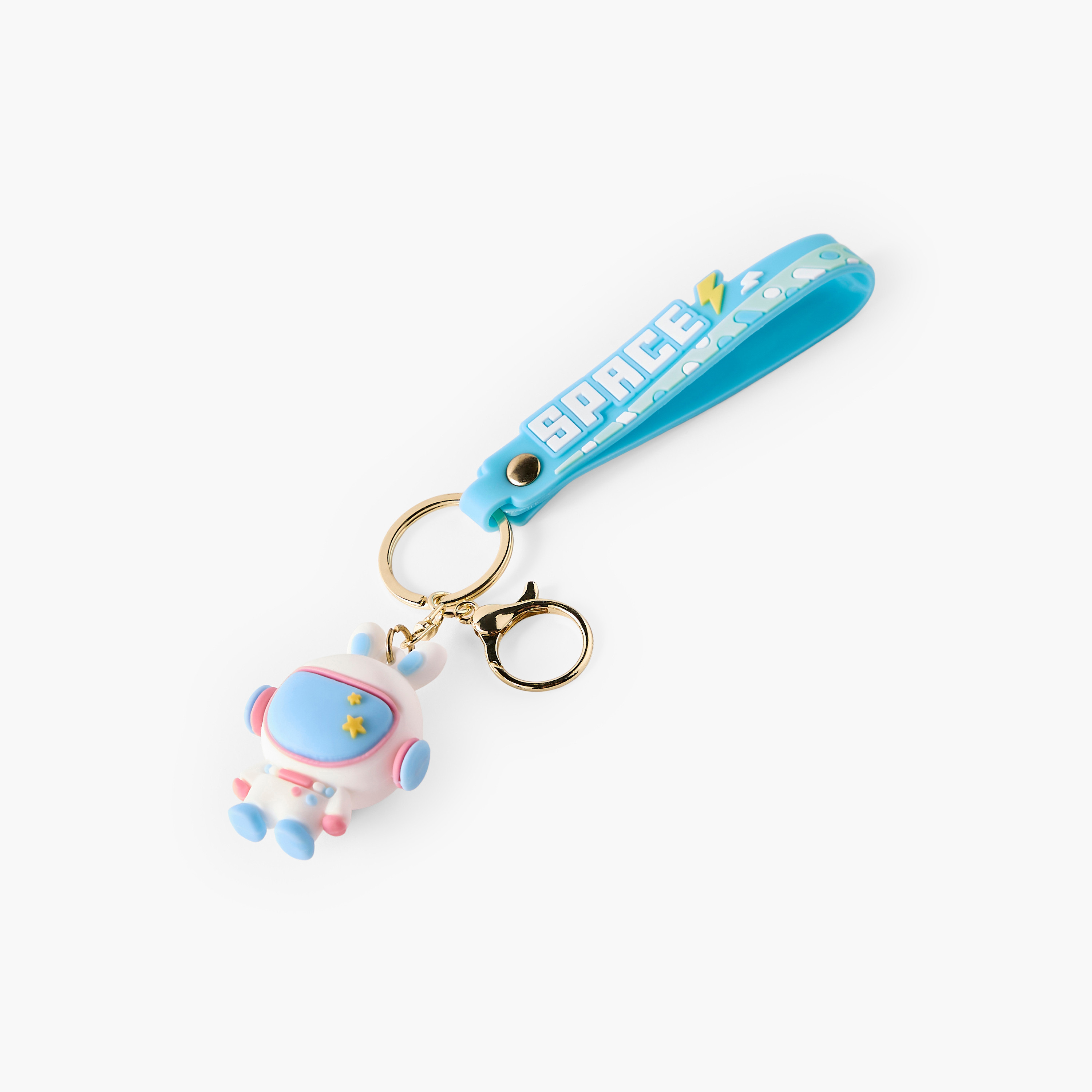 Astronaut Keyring with Lobster Hook-girls-accessories-keyringsandbagcharms-image-2