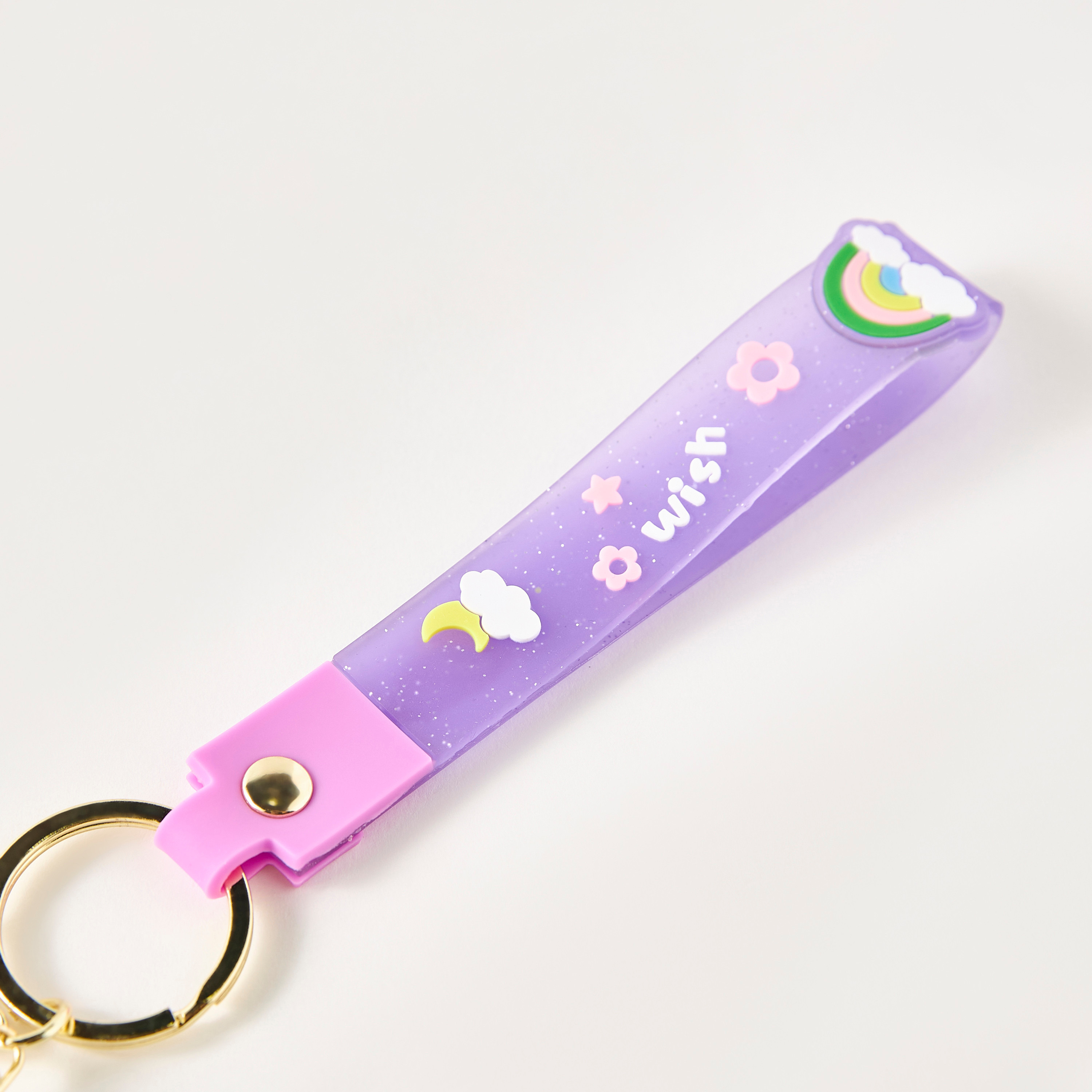 Syloon Accent Detail Keychain with Lobster Hook-girls-accessories-keyringsandbagcharms-image-4
