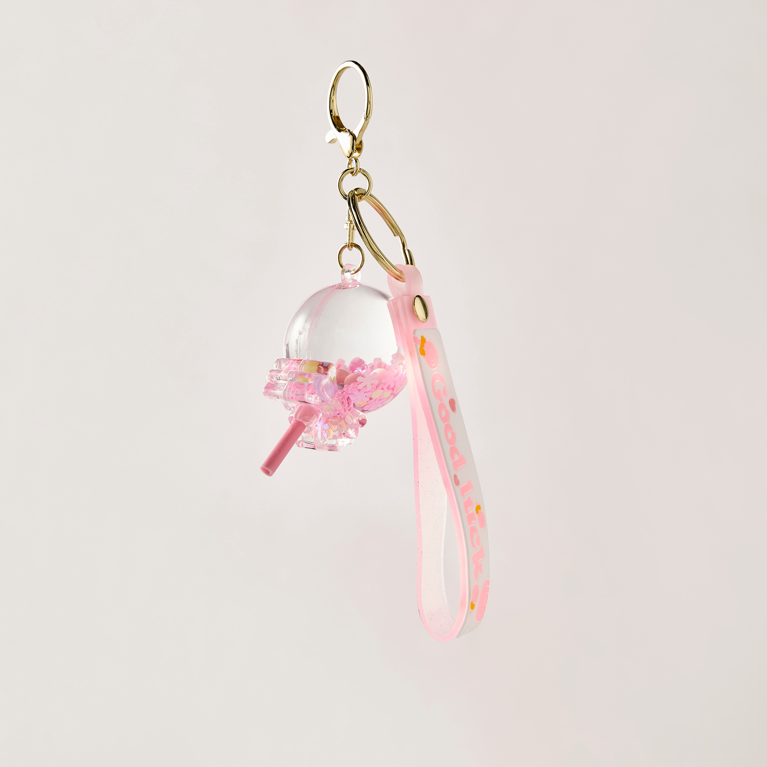 Syloon Accent Detail Keychain with Lobster Hook-girls-accessories-keyringsandbagcharms-image-1
