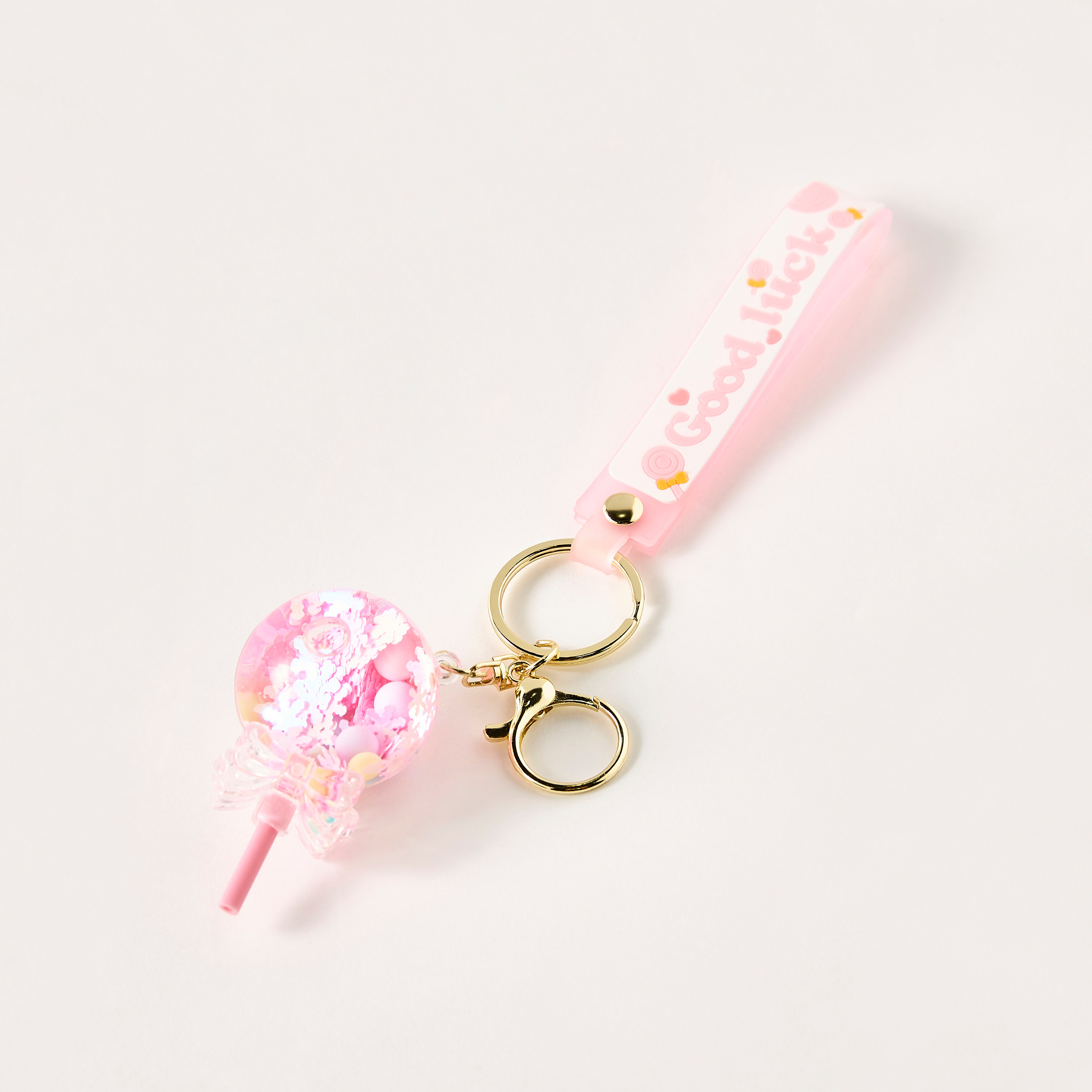 Syloon Accent Detail Keychain with Lobster Hook-girls-accessories-keyringsandbagcharms-image-2