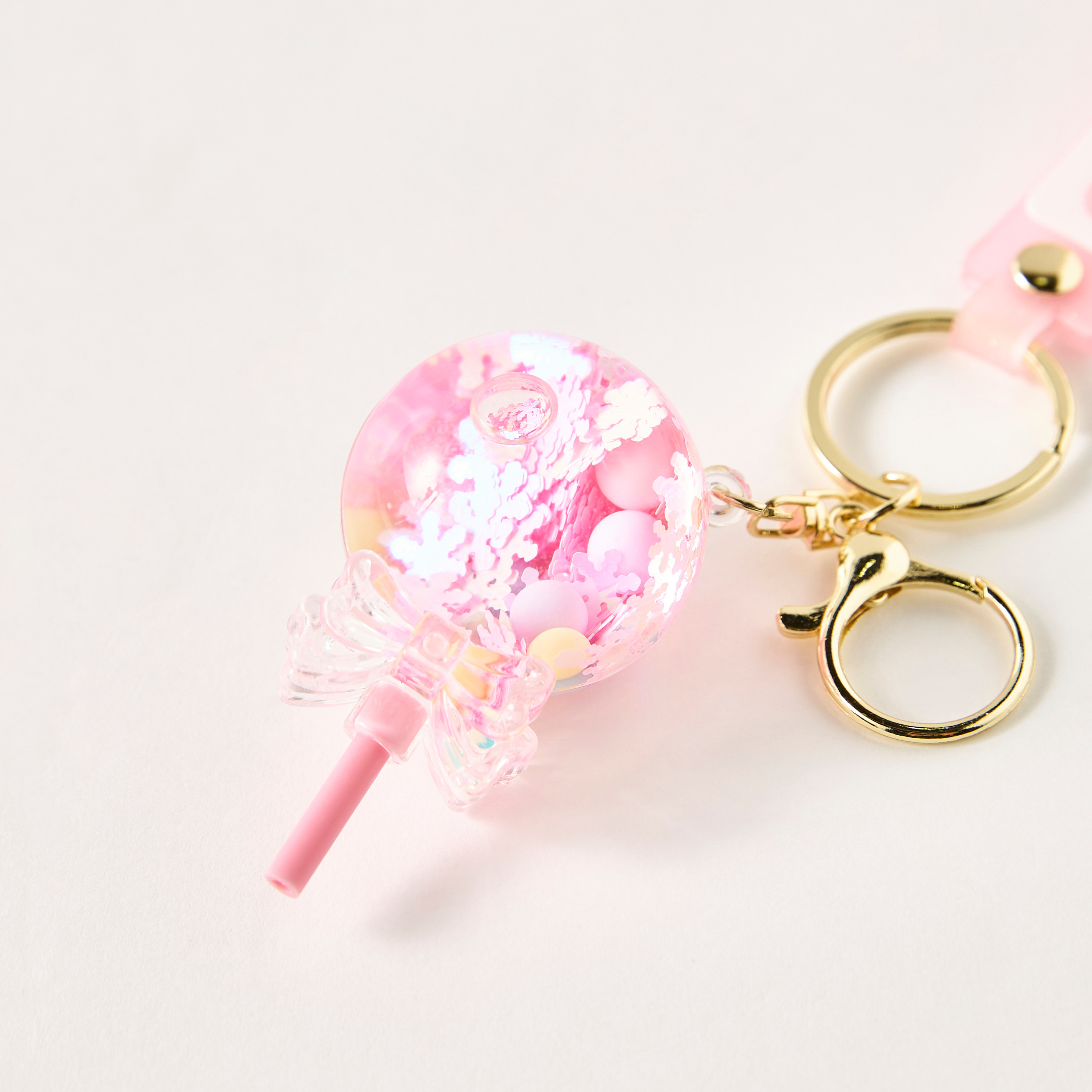 Syloon Accent Detail Keychain with Lobster Hook-girls-accessories-keyringsandbagcharms-image-3