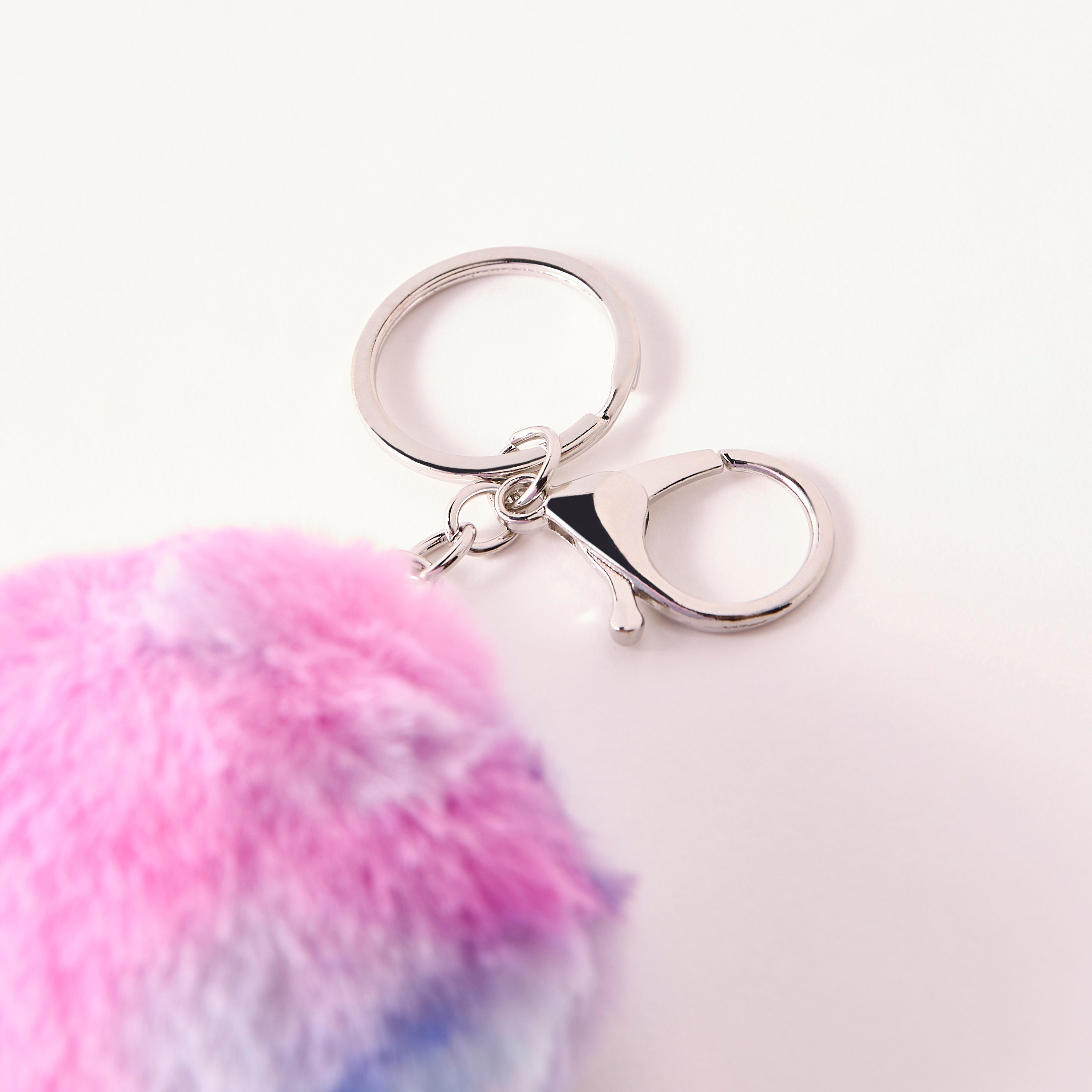 Syloon Pom-Pom Keyring with Hook-girls-accessories-keyringsandbagcharms-image-4