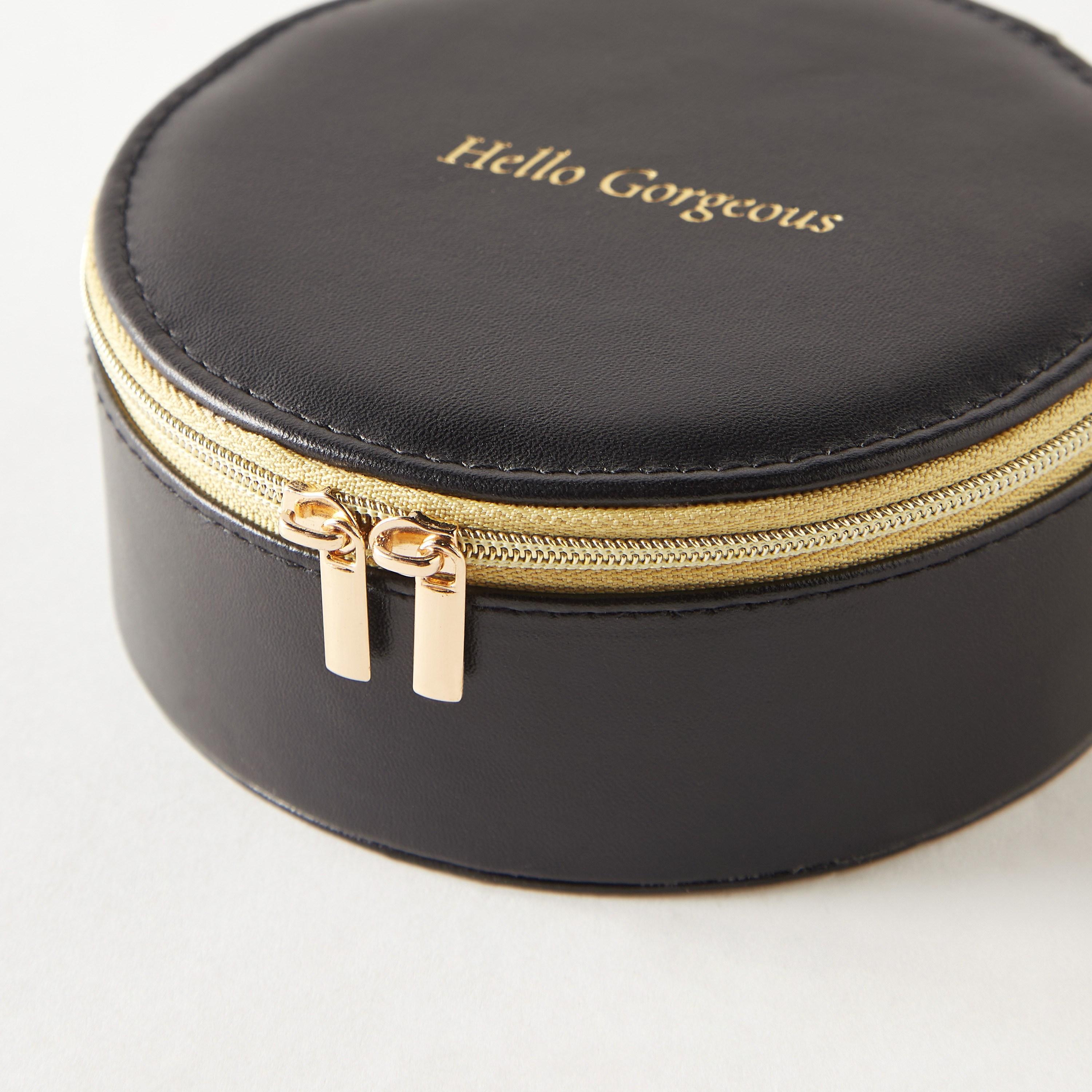 Syloon 4-Compartment Jewellery Organiser with Zip Closure - 13x13x6 cms-women-watchesandjewellery-jewellery-storage-image-2