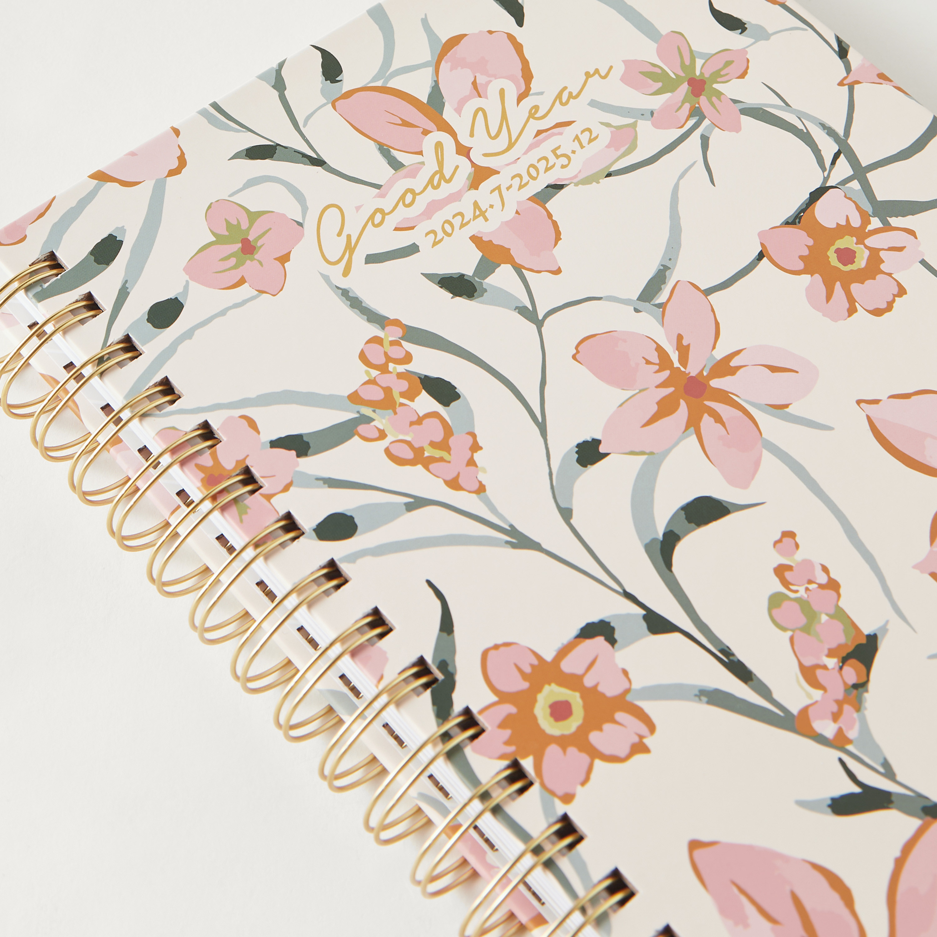 Syloon Floral Print Spiral Bound Planner-school-stationery-notebooks-image-3