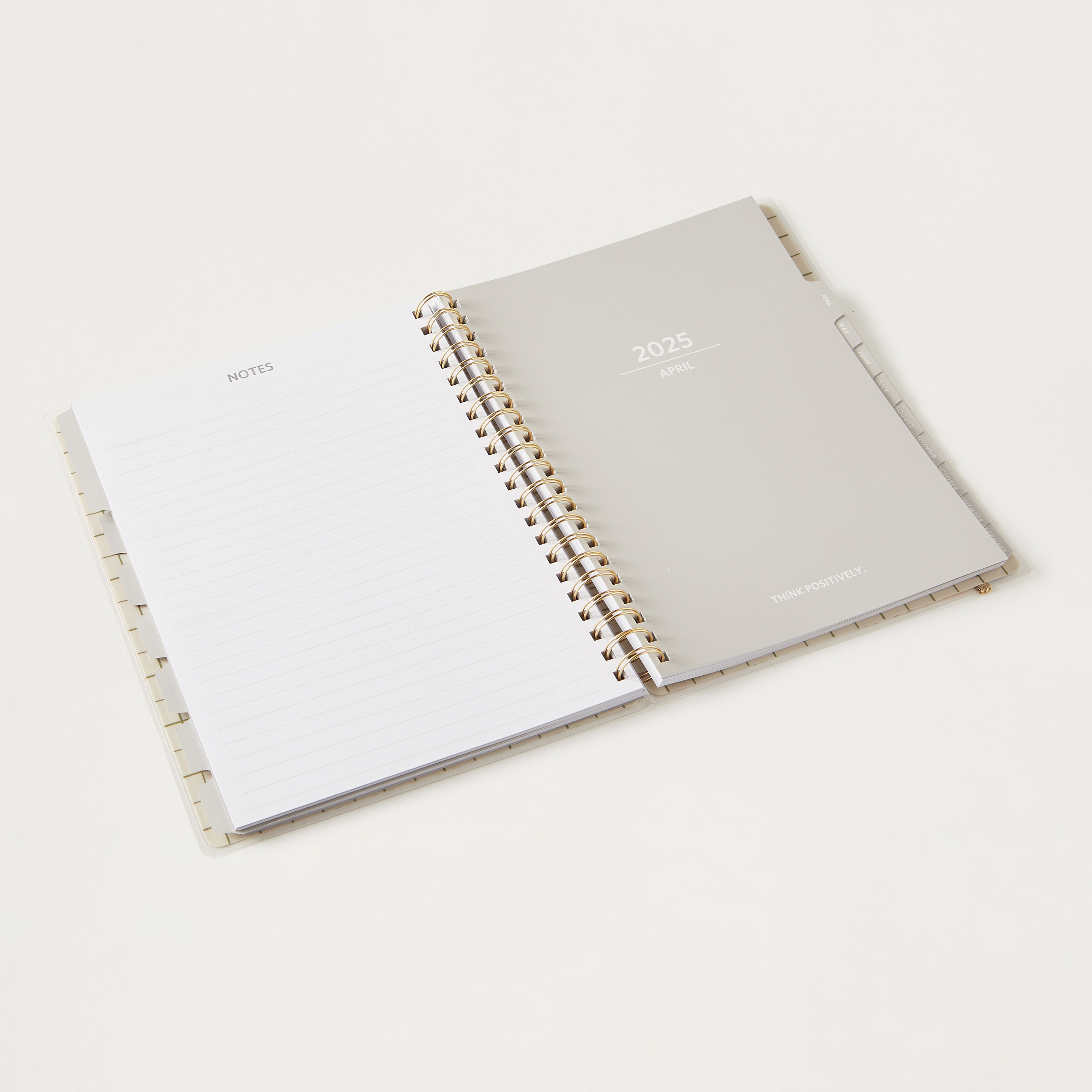 Syloon Floral Print A4 Monthly Planner Spiral Notebook-school-stationery-notebooks-image-4