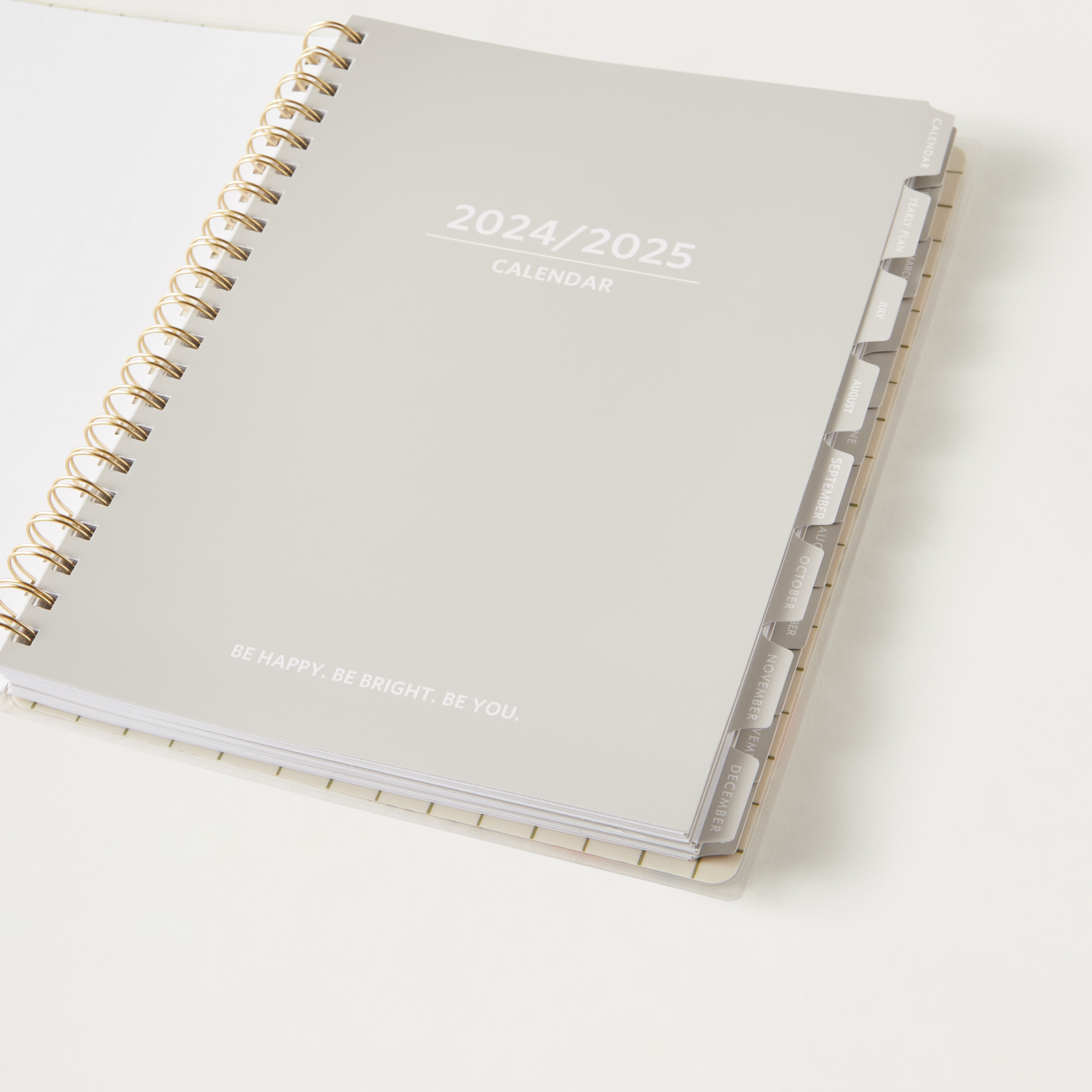 Syloon Floral Print A4 Monthly Planner Spiral Notebook-school-stationery-notebooks-image-5