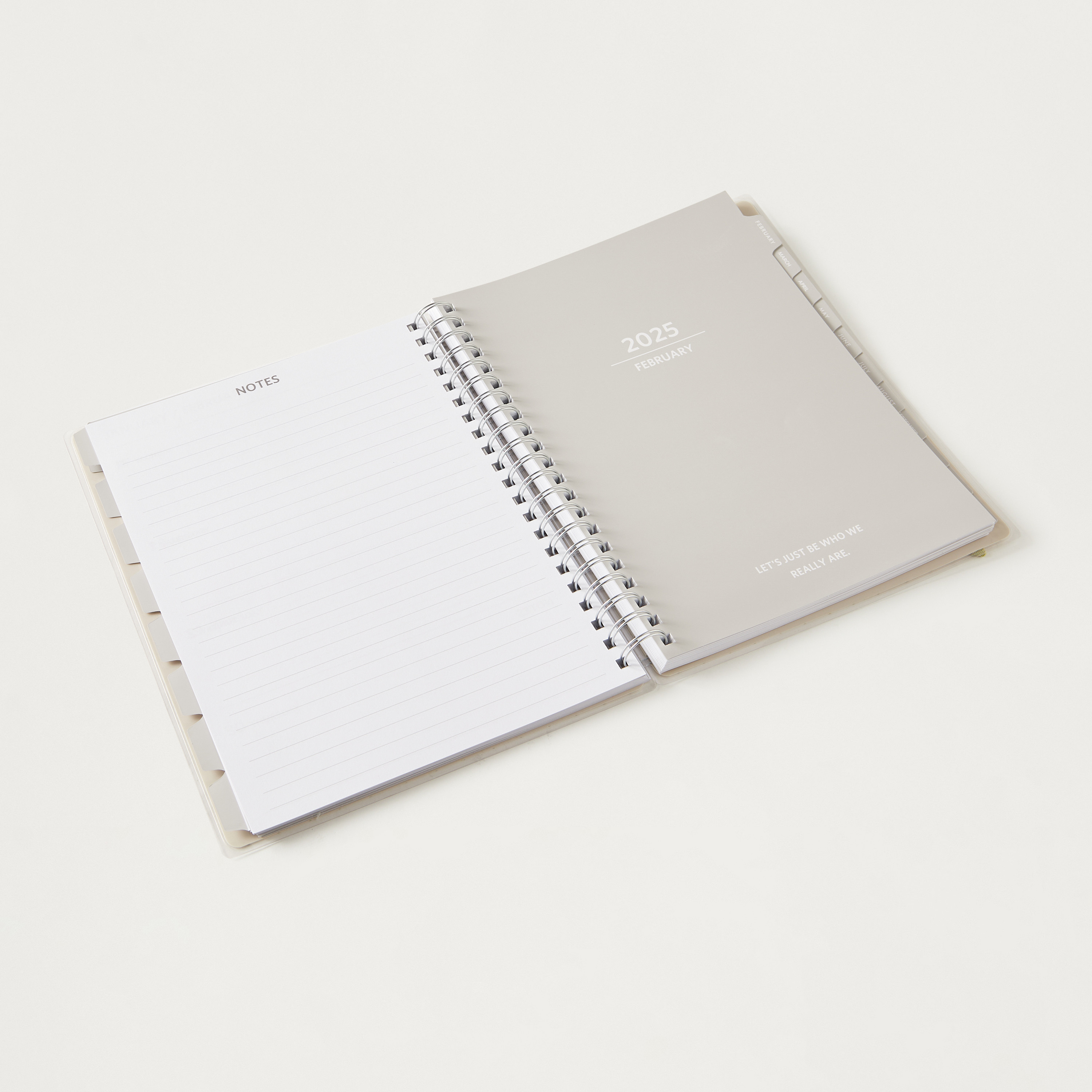 Syloon Checked A4 Monthly Planner Spiral Notebook-school-stationery-notebooks-image-4