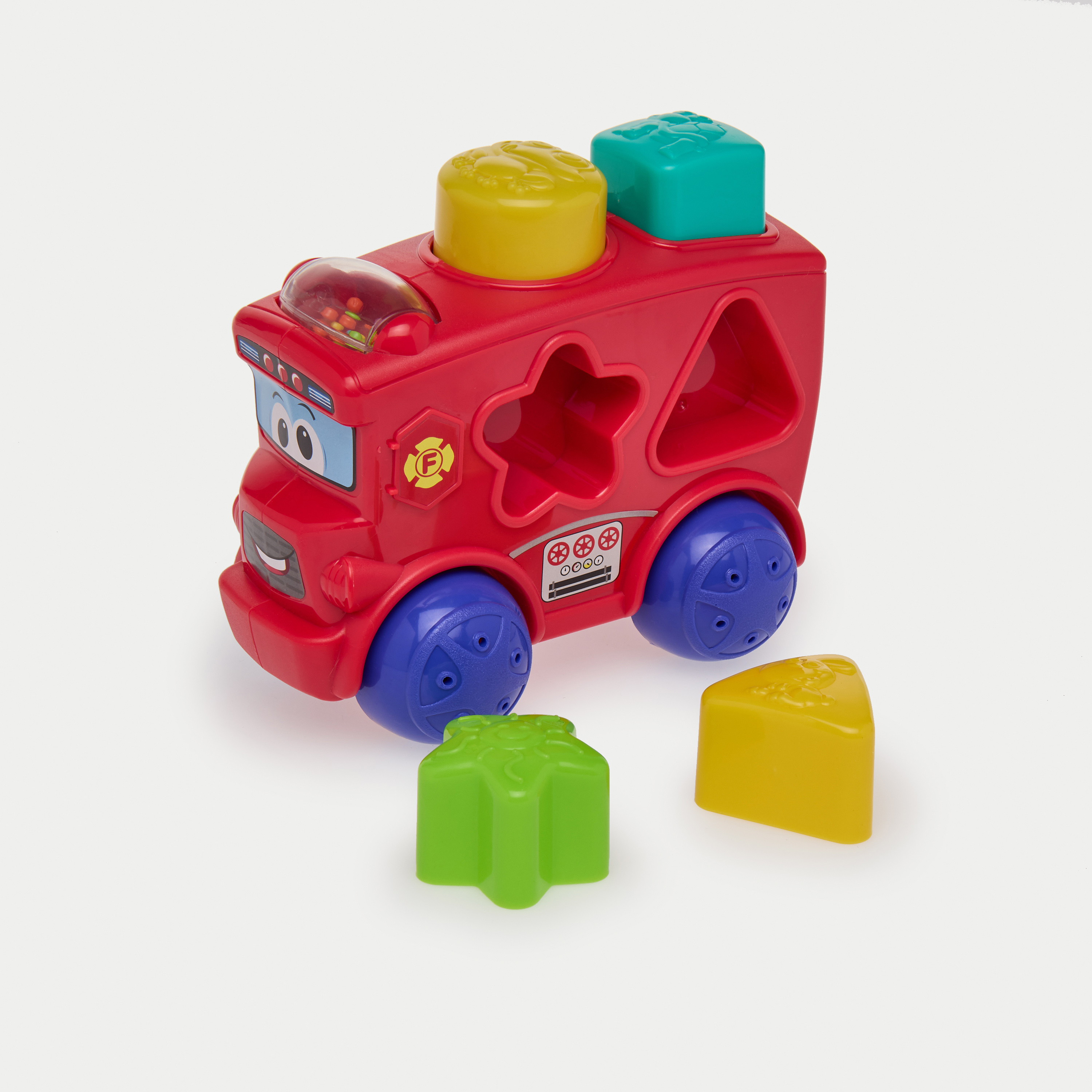 Playgo Fire Engine Shape Sorter Toy-toys-babyandtoddlertoys-shapesorters-image-2