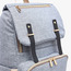 Juniors Solid Diaper Backpack with Adjustable Straps and Handle-baby-diapering-diaperbags-image-7