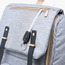 Juniors Solid Diaper Backpack with Adjustable Straps and Handle-baby-diapering-diaperbags-image-8