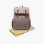 Juniors Solid Diaper Backpack with Adjustable Straps and Flap Closure-baby-diapering-diaperbags-image-3