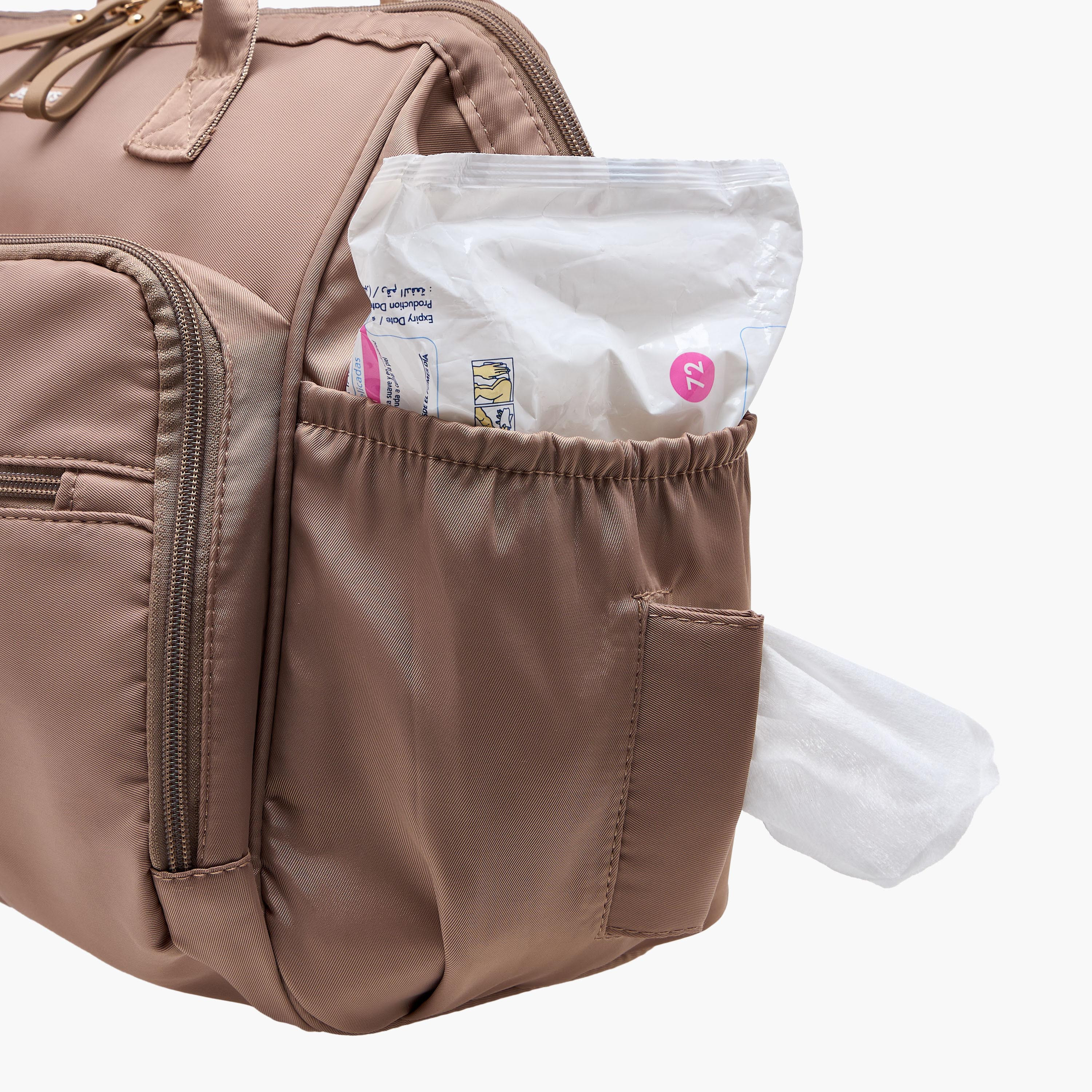 Juniors Solid Diaper Bag with Double Handle and Zip Closure-baby-gear-diaperbags-image-10