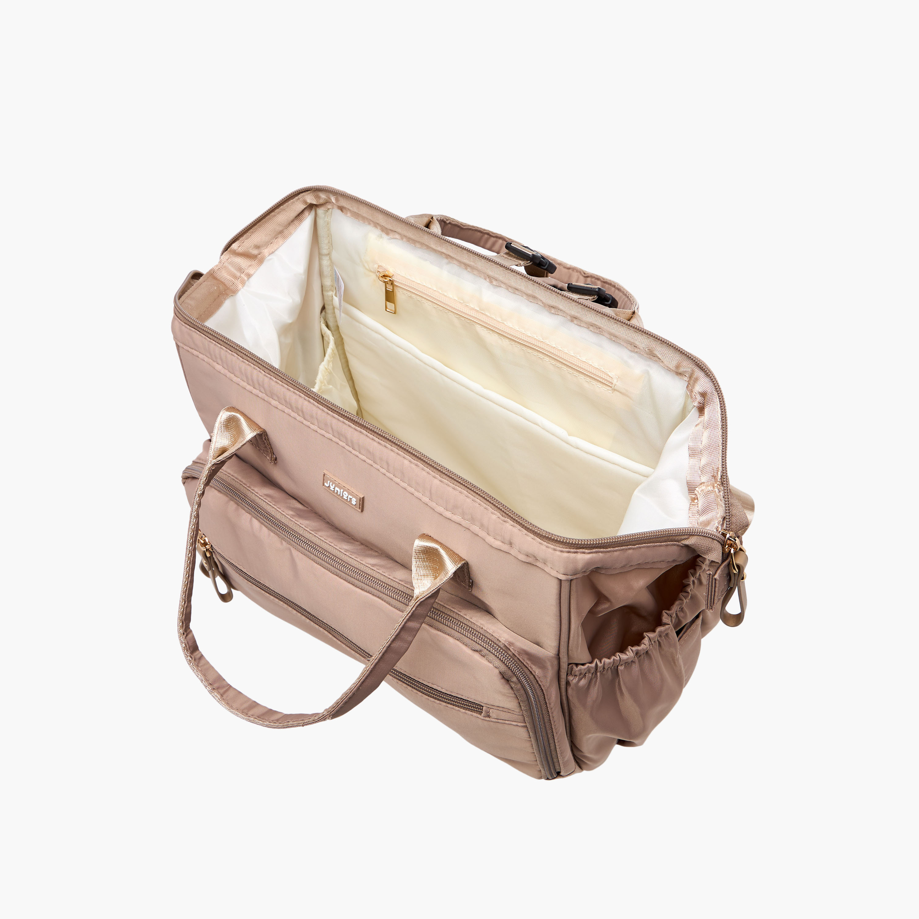 Juniors Solid Diaper Bag with Double Handle and Zip Closure-baby-gear-diaperbags-image-13