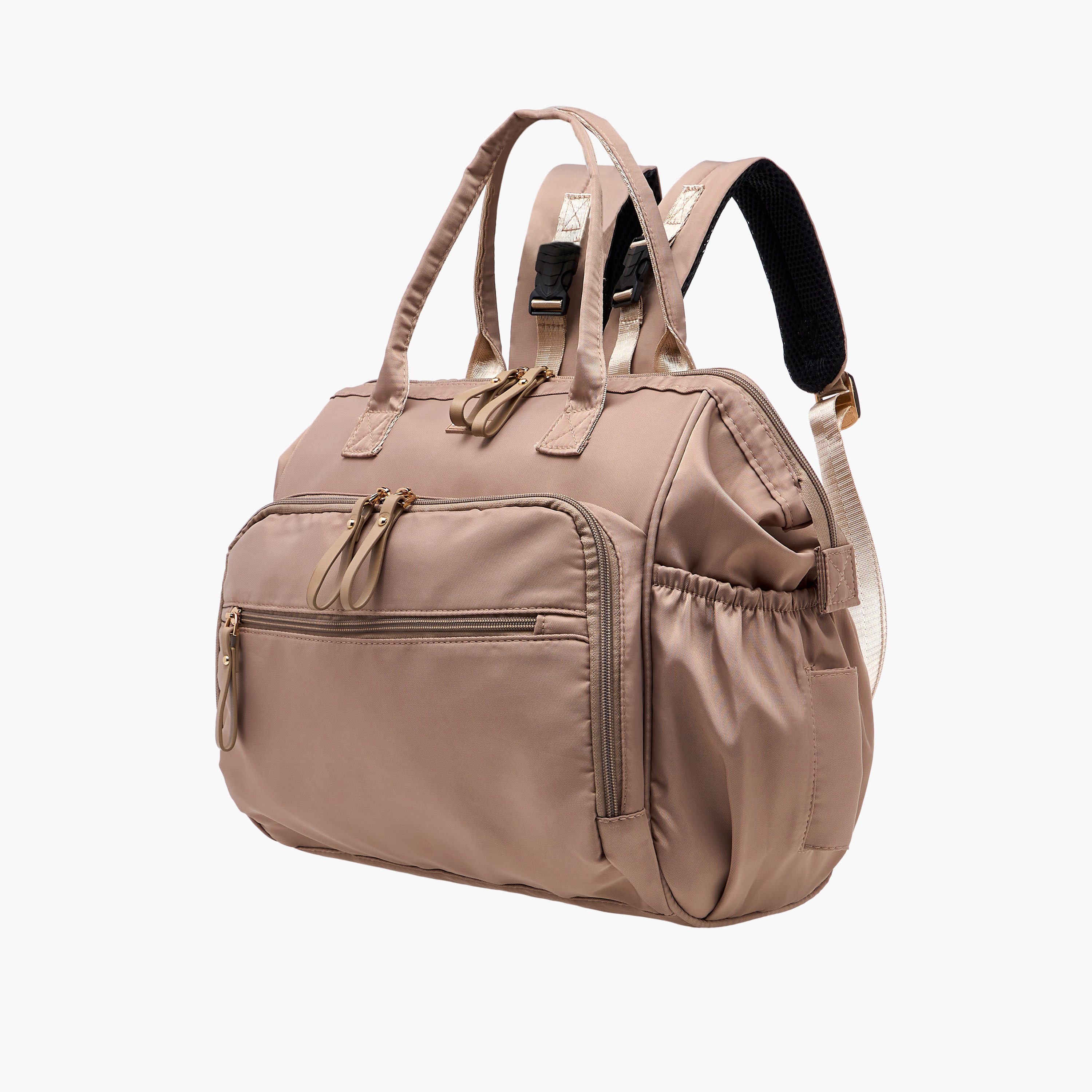 شنطة حفاضات سادة بسحّاب إغلاق ومقابض مزدوجة من جونيورز-baby-gear-diaperbags-image-5