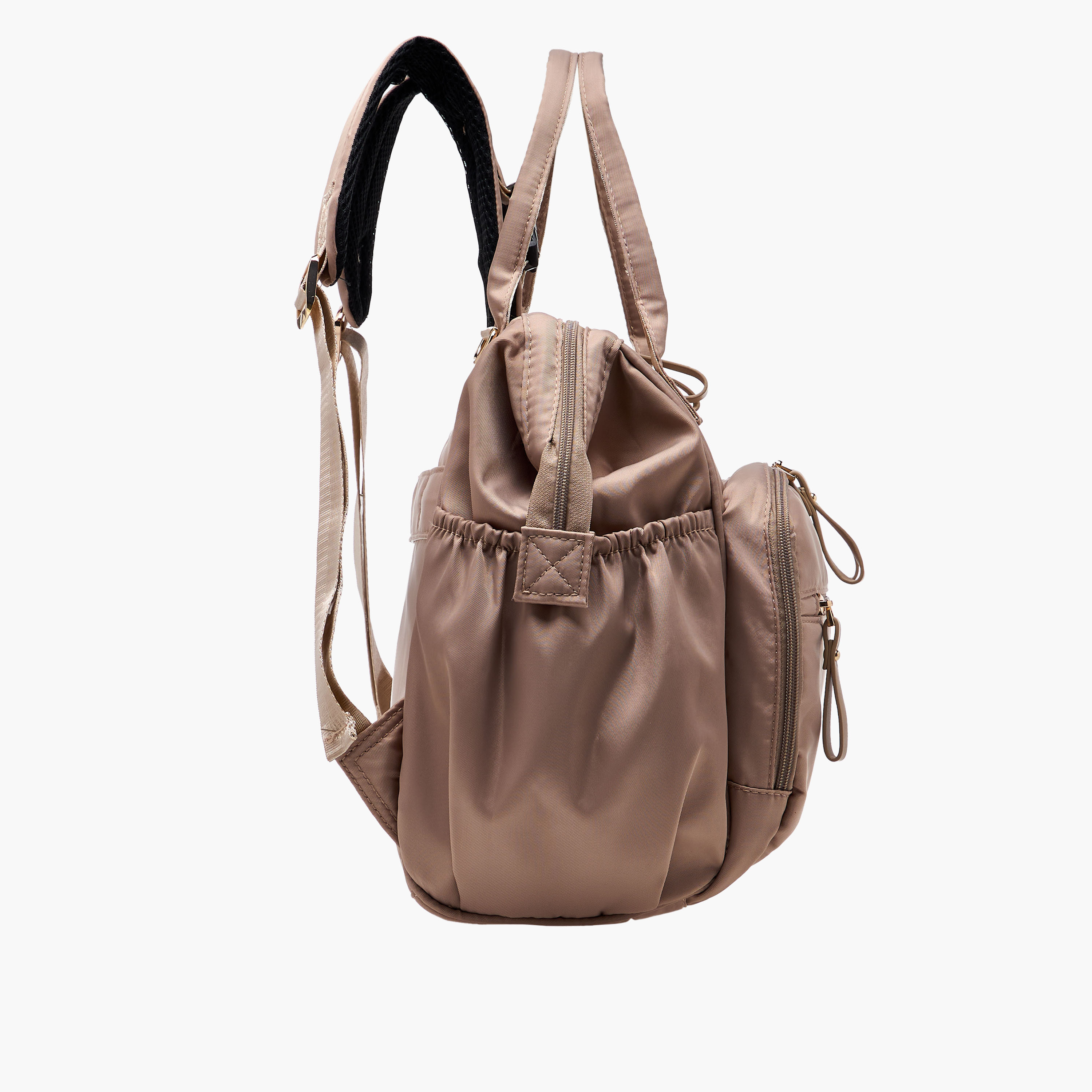 Juniors Solid Diaper Bag with Double Handle and Zip Closure-baby-gear-diaperbags-image-7