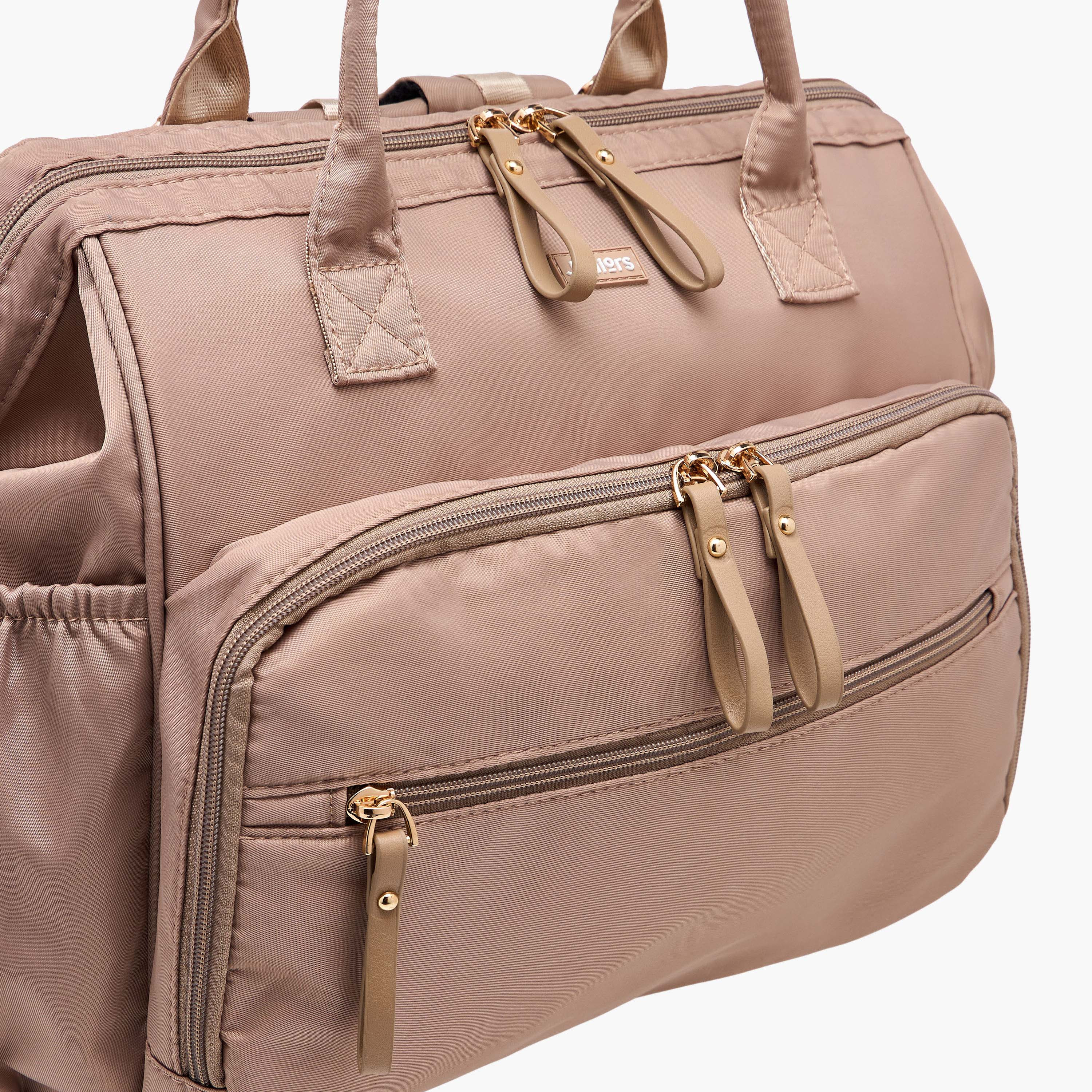 Juniors Solid Diaper Bag with Double Handle and Zip Closure-baby-gear-diaperbags-image-9