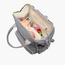 Juniors Solid Diaper Backpack with Adjustable Straps and Zip Closure-baby-diapering-diaperbags-image-15