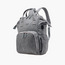 Juniors Solid Diaper Backpack with Adjustable Straps and Zip Closure-baby-diapering-diaperbags-image-4