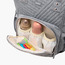 Juniors Solid Diaper Backpack with Adjustable Straps and Zip Closure-baby-diapering-diaperbags-image-7