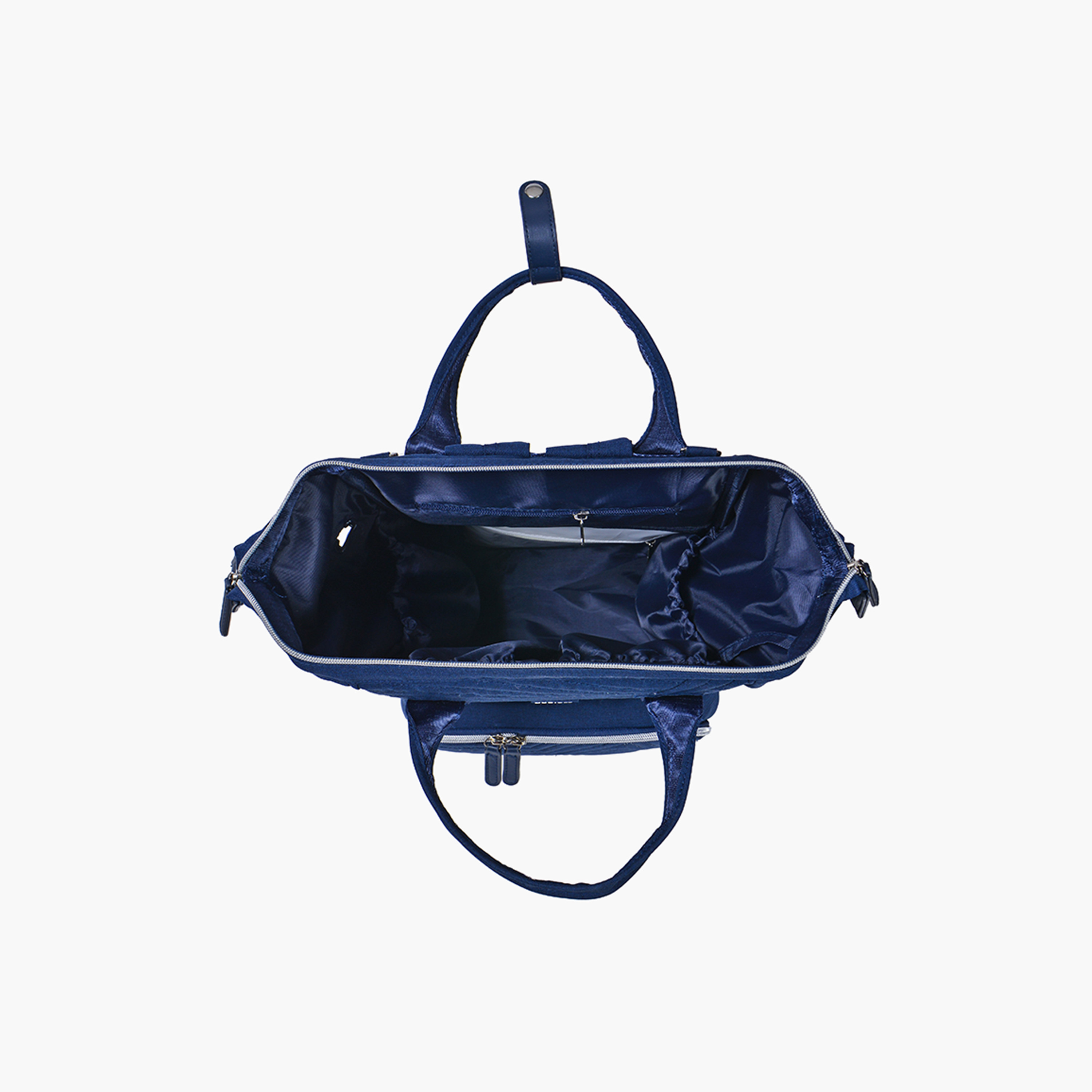 شنطة ظهر حفاضات مبطنة بسحّاب إغلاق وحمالات قابلة للتعديل من جونيورز-baby-diapering-diaperbags-image-1