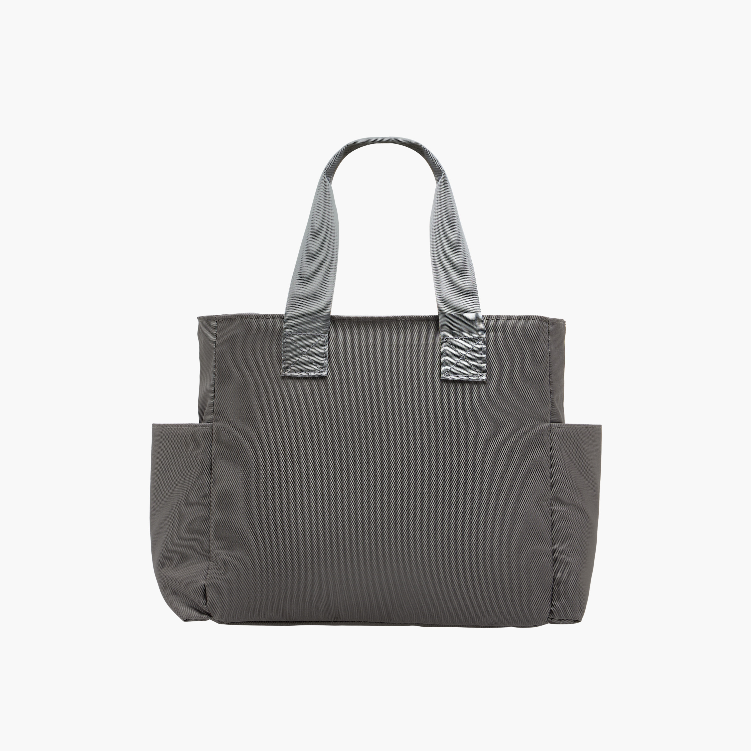 Juniors Solid Diaper Bag with Double Handle and Zip Closure-baby-diapering-diaperbags-image-4