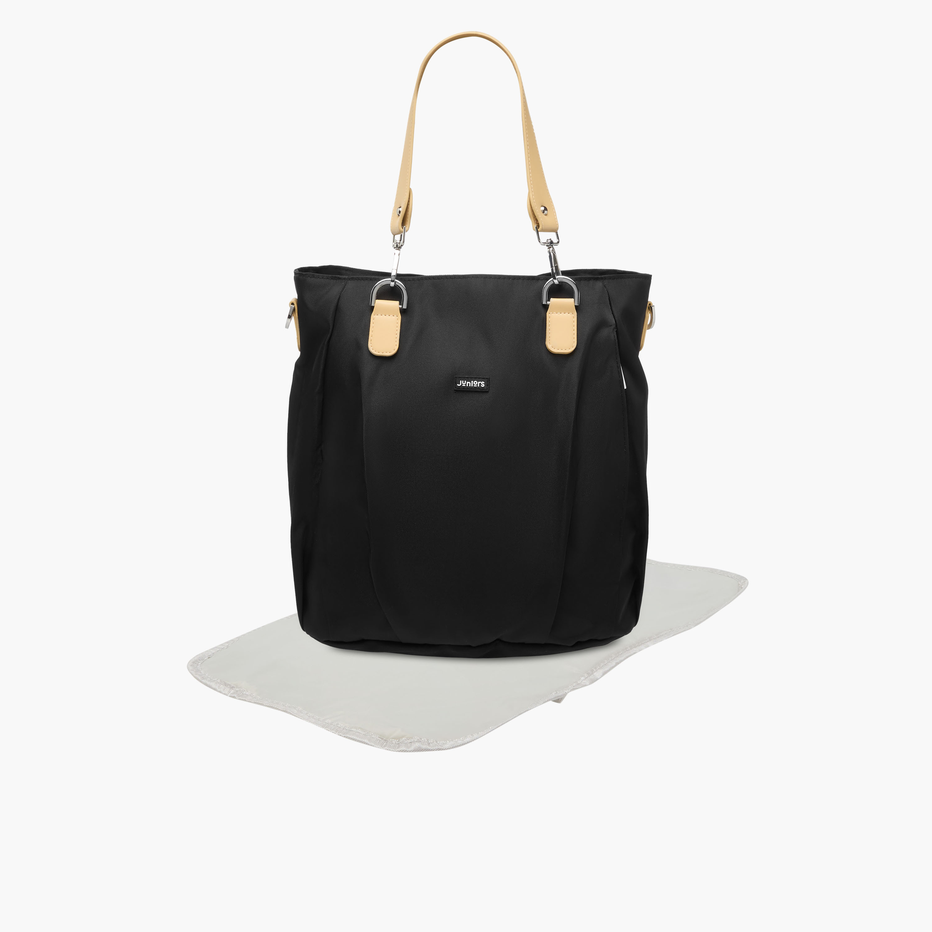 شنطة حفاضات سادة بسحّاب إغلاق ومقابض مزدوجة  من جونيورز-baby-diapering-diaperbags-image-10