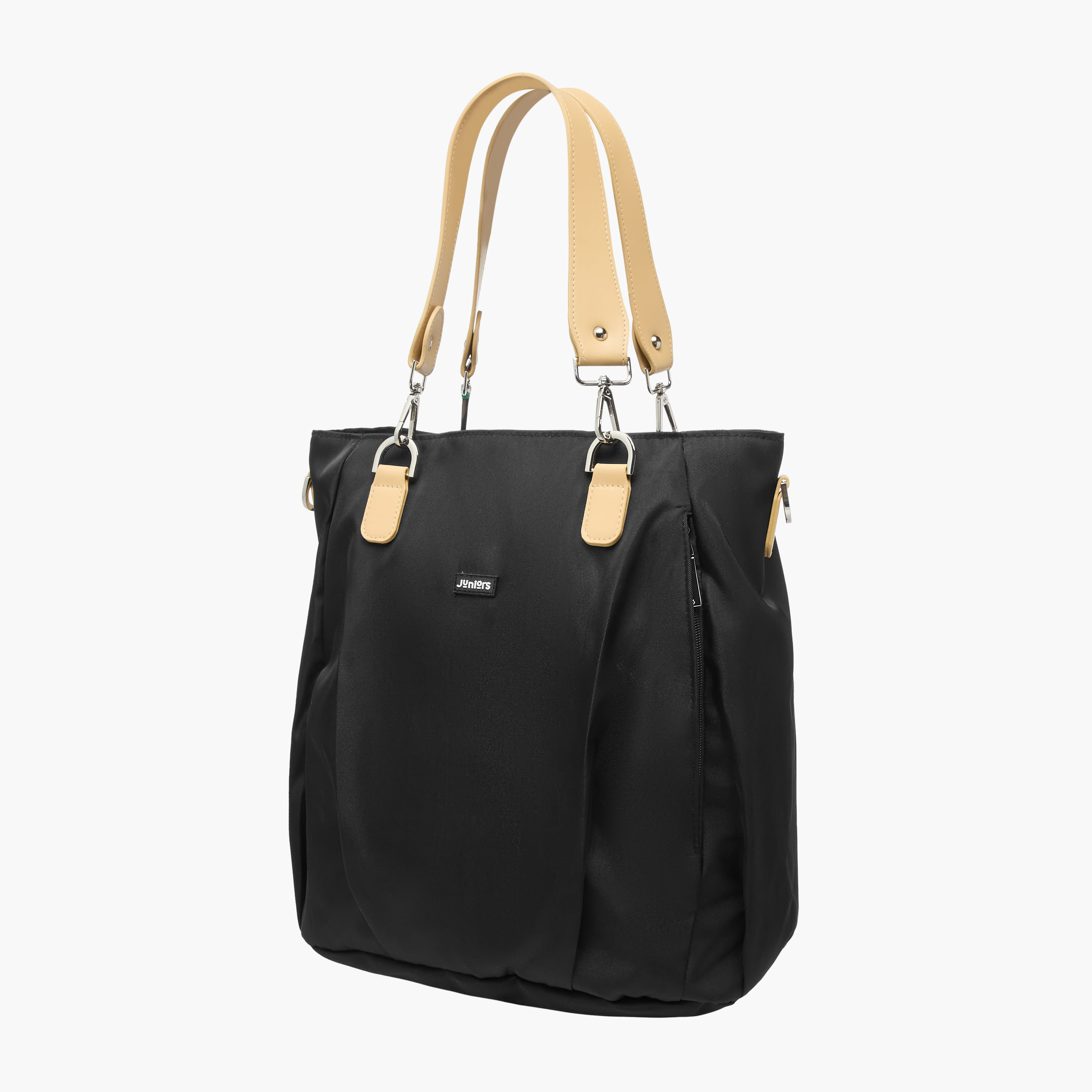 شنطة حفاضات سادة بسحّاب إغلاق ومقابض مزدوجة  من جونيورز-baby-diapering-diaperbags-image-5