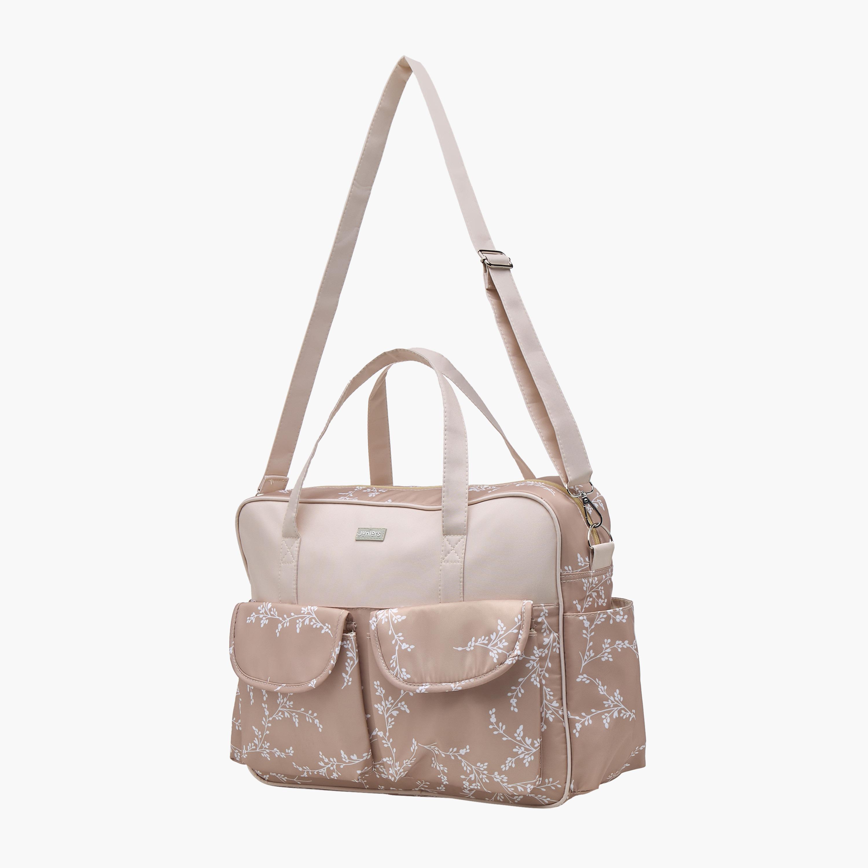 Juniors Printed Diaper Bag with Adjustable Strap-baby-gear-diaperbags-image-2