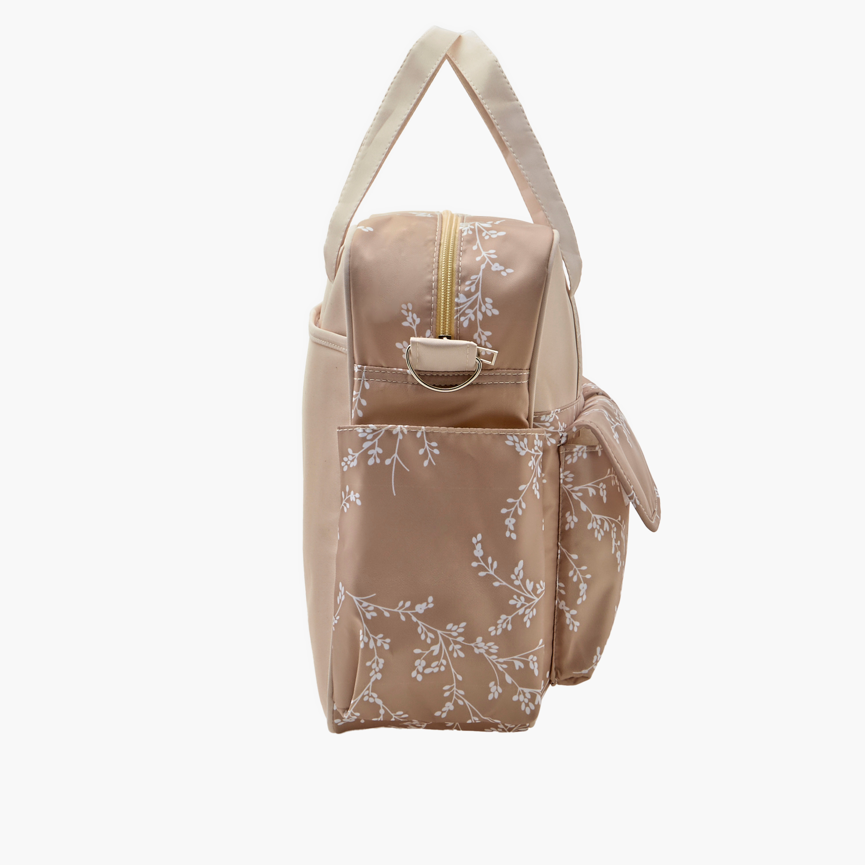 Juniors Printed Diaper Bag with Adjustable Strap-baby-gear-diaperbags-image-4