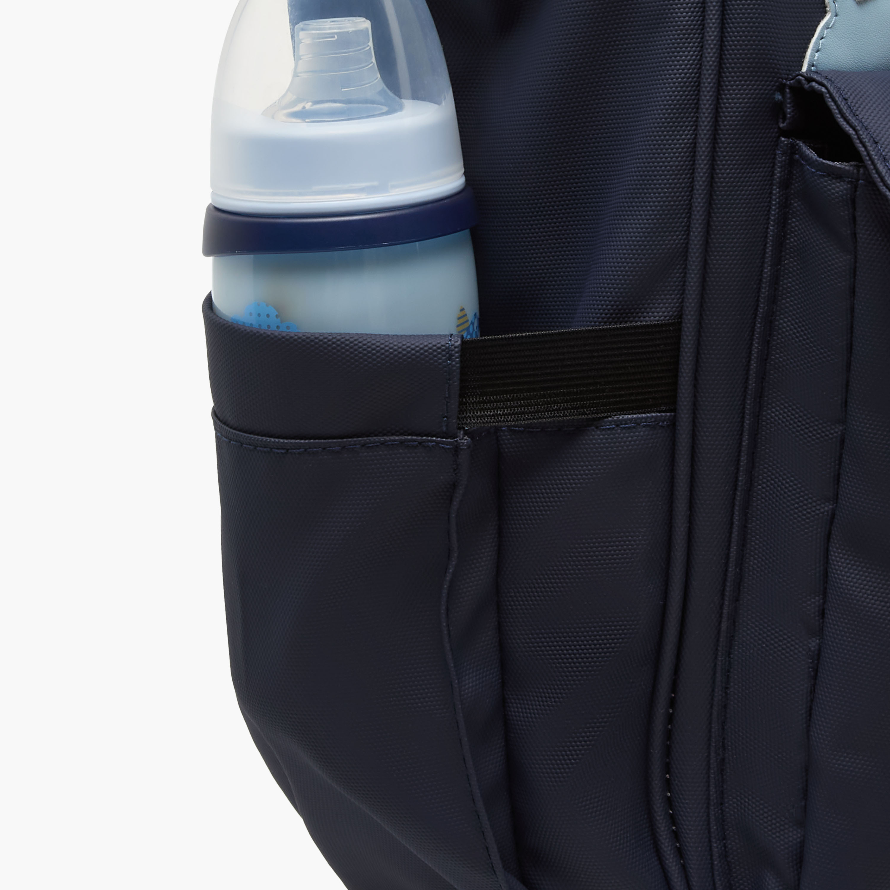 شنطة ظهر للحفاضات بزخارف دب وحمّالات قابلة للتعديل وسحّاب إغلاق من جونيورز-baby-gear-diaperbags-image-8