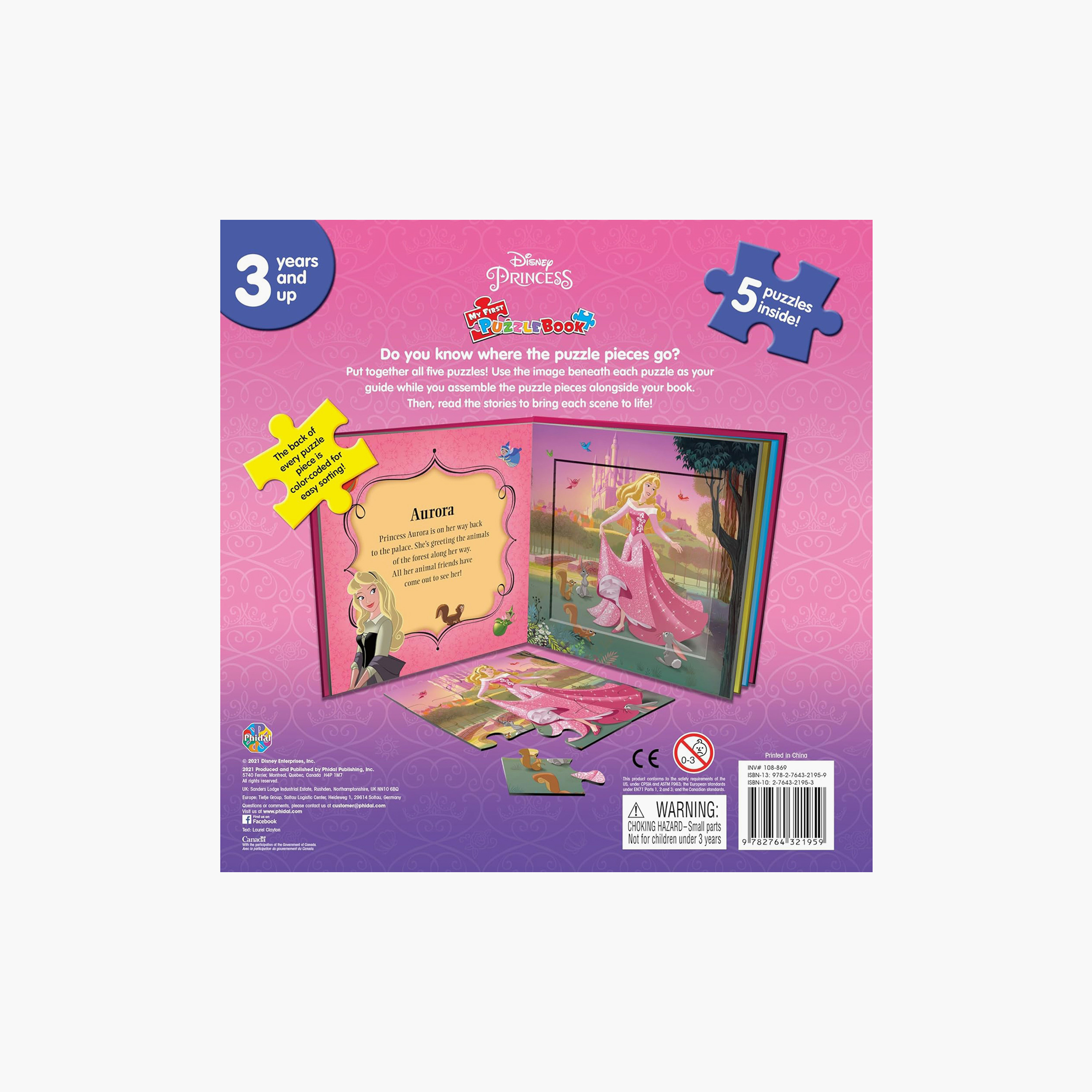 Buy Disney Princess My First Puzzle Book - Phidal Publishing Online ...
