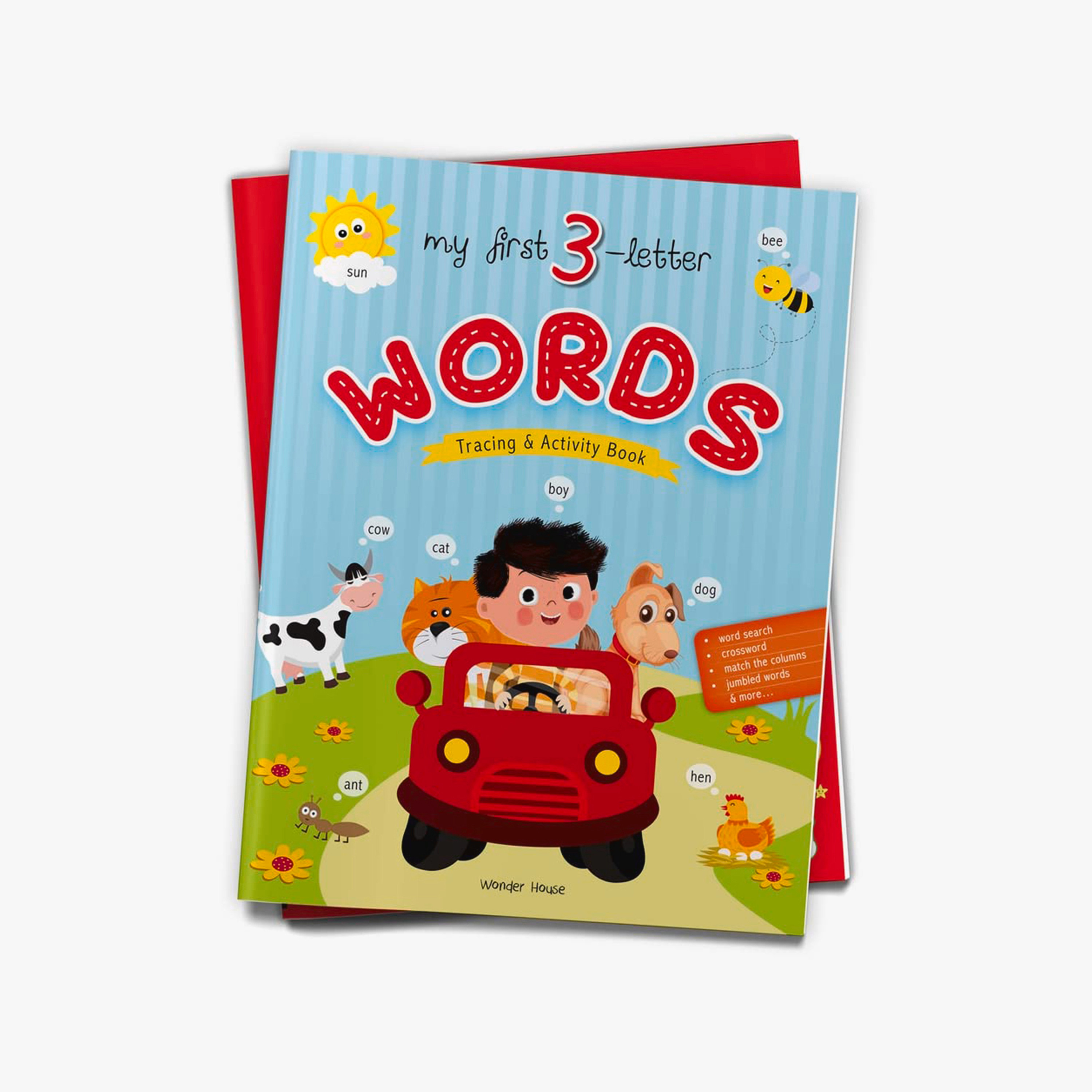 My First 3 Letter Words Tracing and Activity Book - Wonder House Books-books-english-childrenbooks-image-1