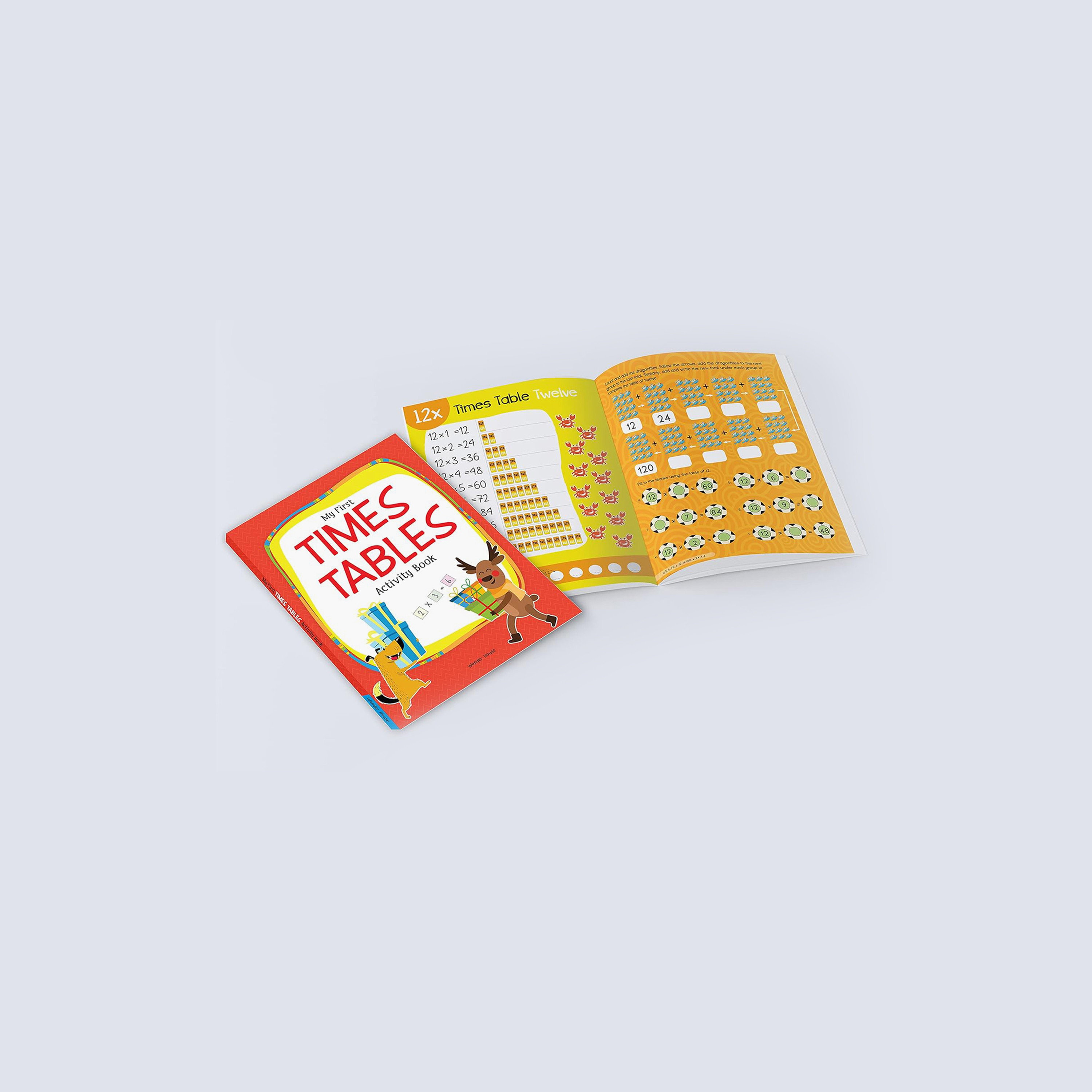 My First Times Tables Activity Book Multiplication Tables From 1To 20 - Wonder House Books-books-english-childrenbooks-image-2