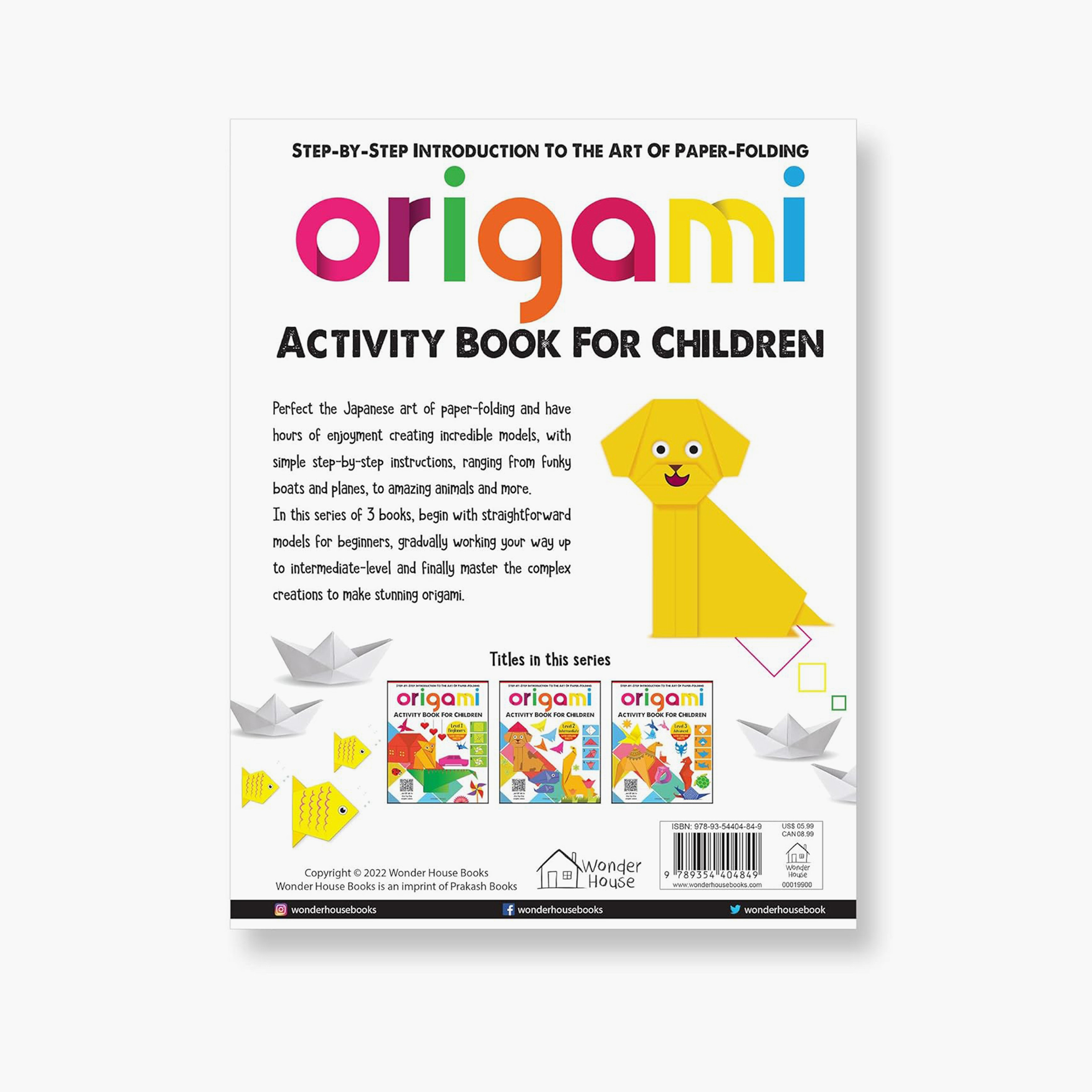 Origami Stepbystep Introduction To The Art of Paperfolding Activity Book - Wonder House Books-books-english-childrenbooks-image-2