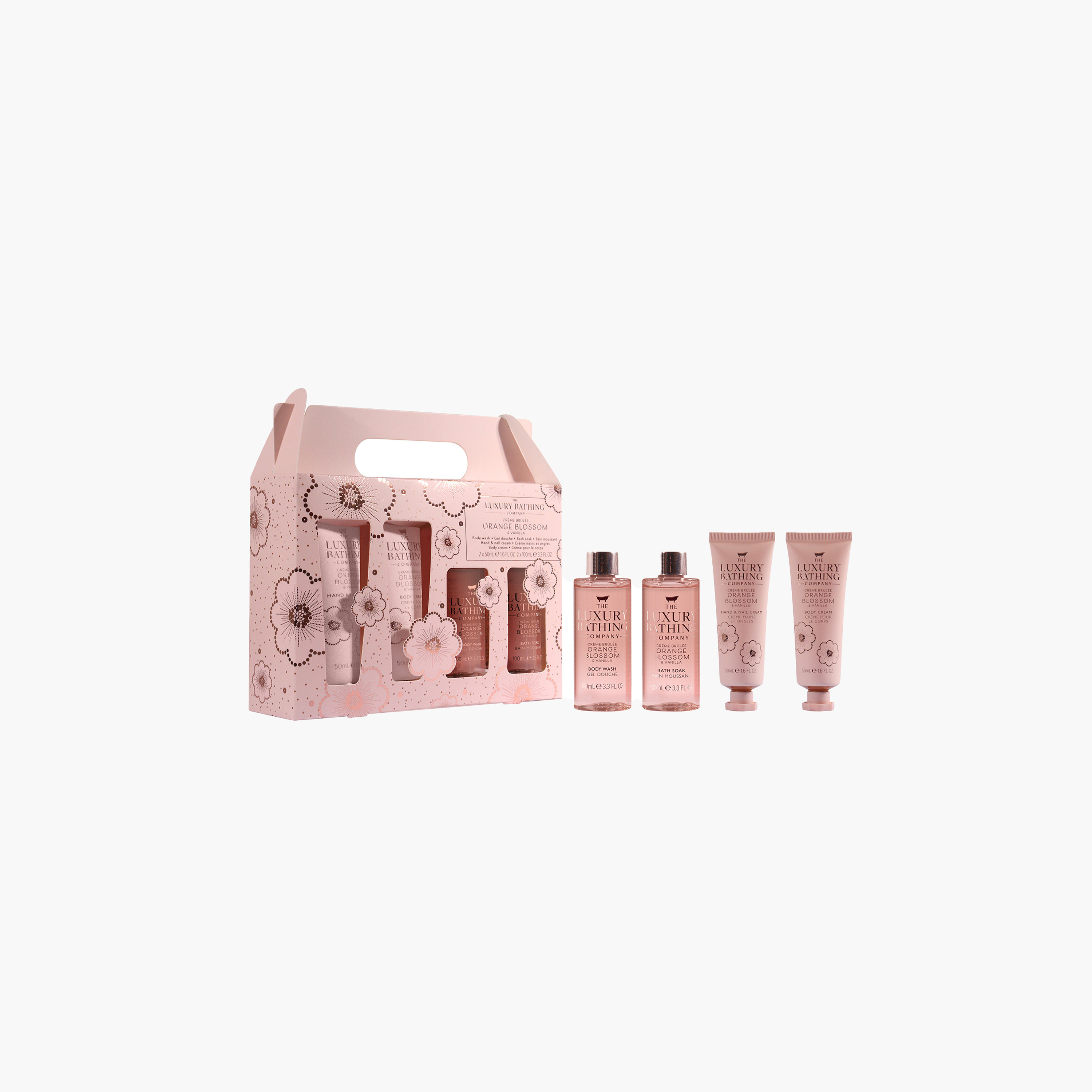 Luxury Bathing Company 4-Piece Orange Blossom Gift Set-beautyandpersonalcare-bathandbody-giftsets-image-3