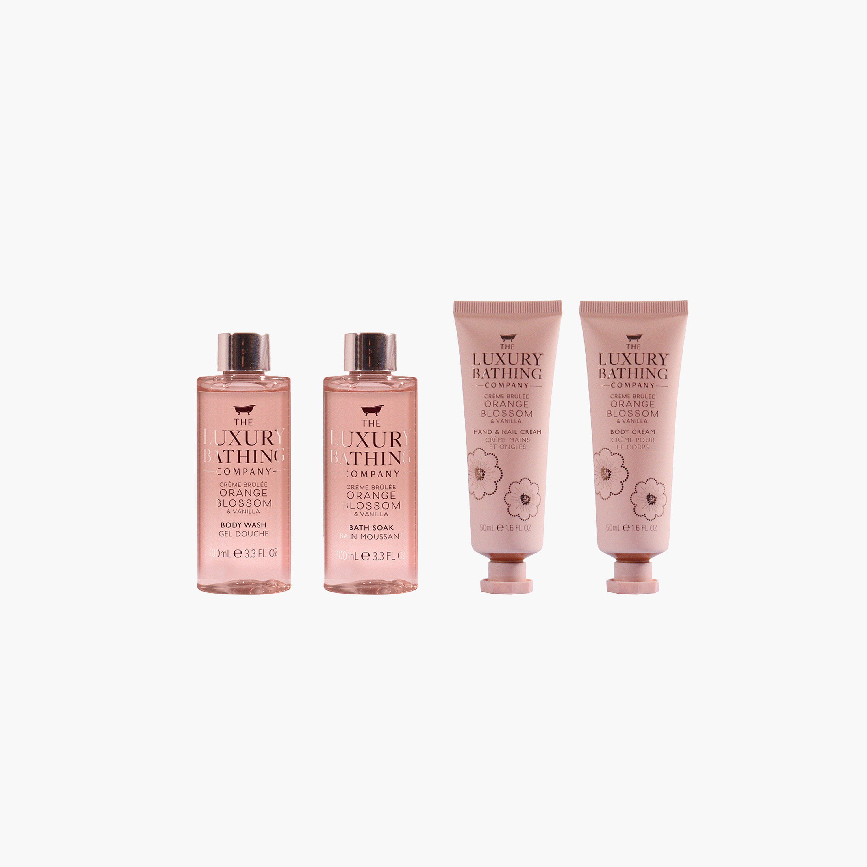Luxury Bathing Company 4-Piece Orange Blossom Gift Set-beautyandpersonalcare-bathandbody-giftsets-image-4