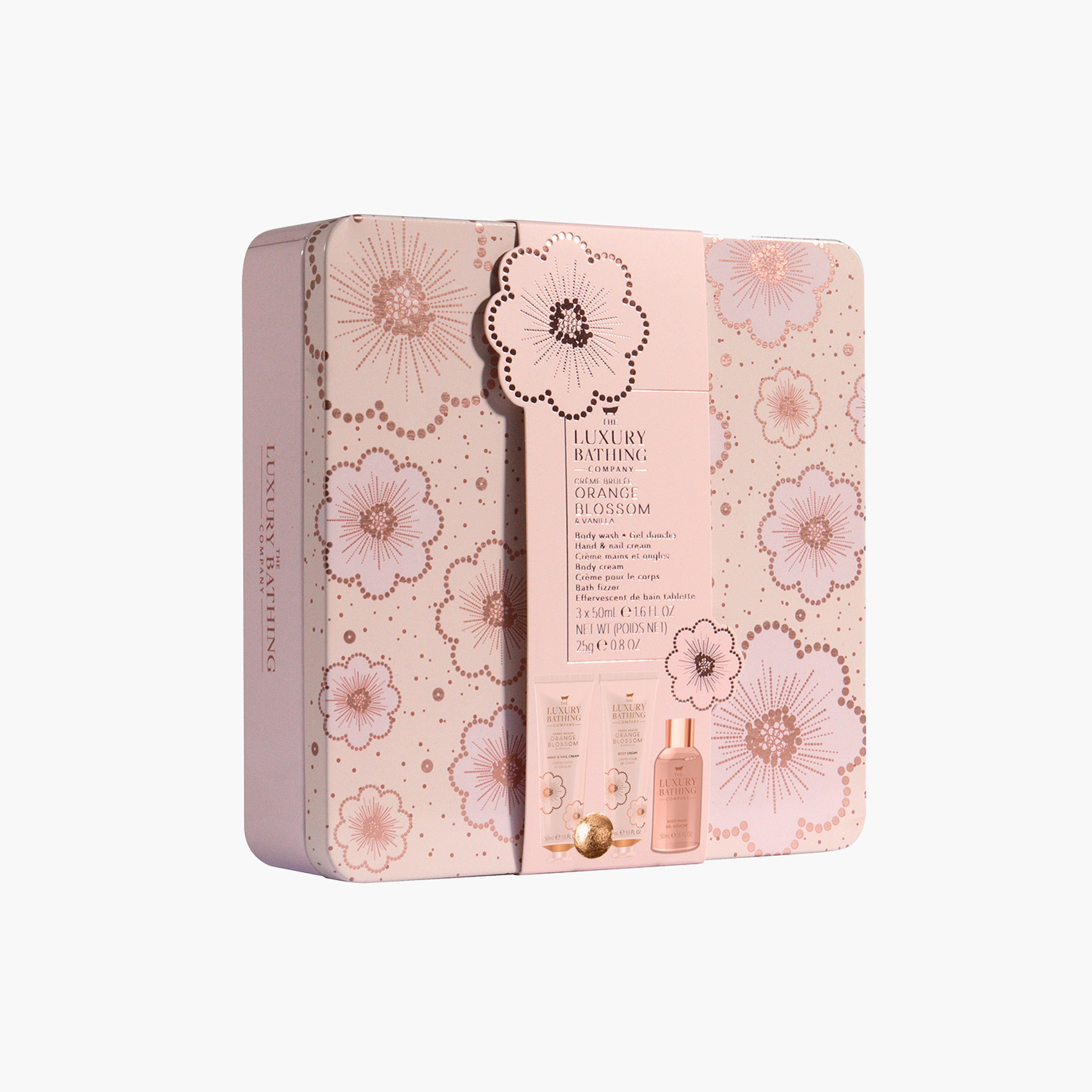 طقم إهداء زهرة البرتقال 4 قطع من لاكشيري باثينج كومباني-beautyandpersonalcare-bathandbody-giftsets-image-2