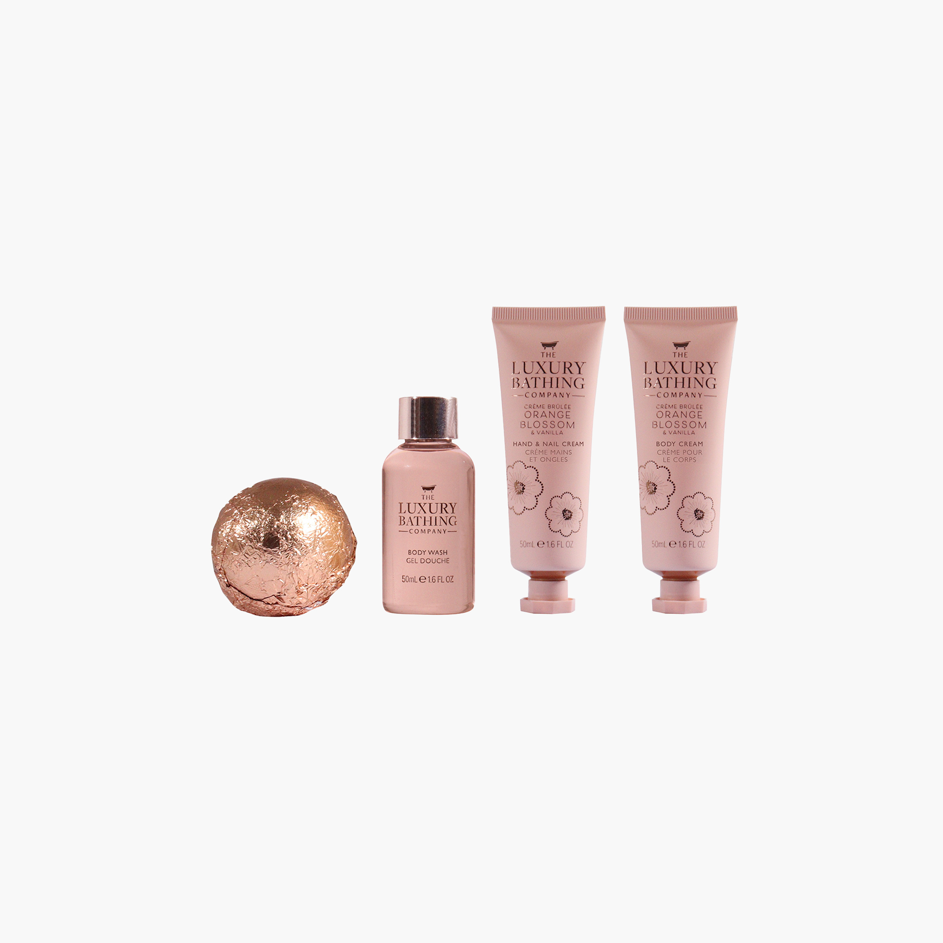 طقم إهداء زهرة البرتقال 4 قطع من لاكشيري باثينج كومباني-beautyandpersonalcare-bathandbody-giftsets-image-4